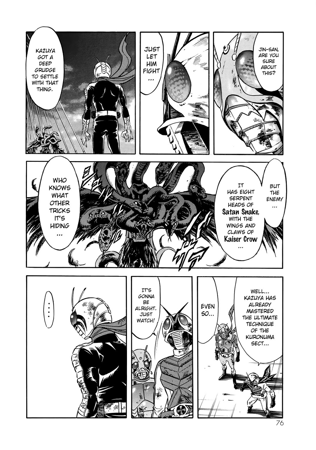 Shin Kamen Rider Spirits chapter 25 page 11