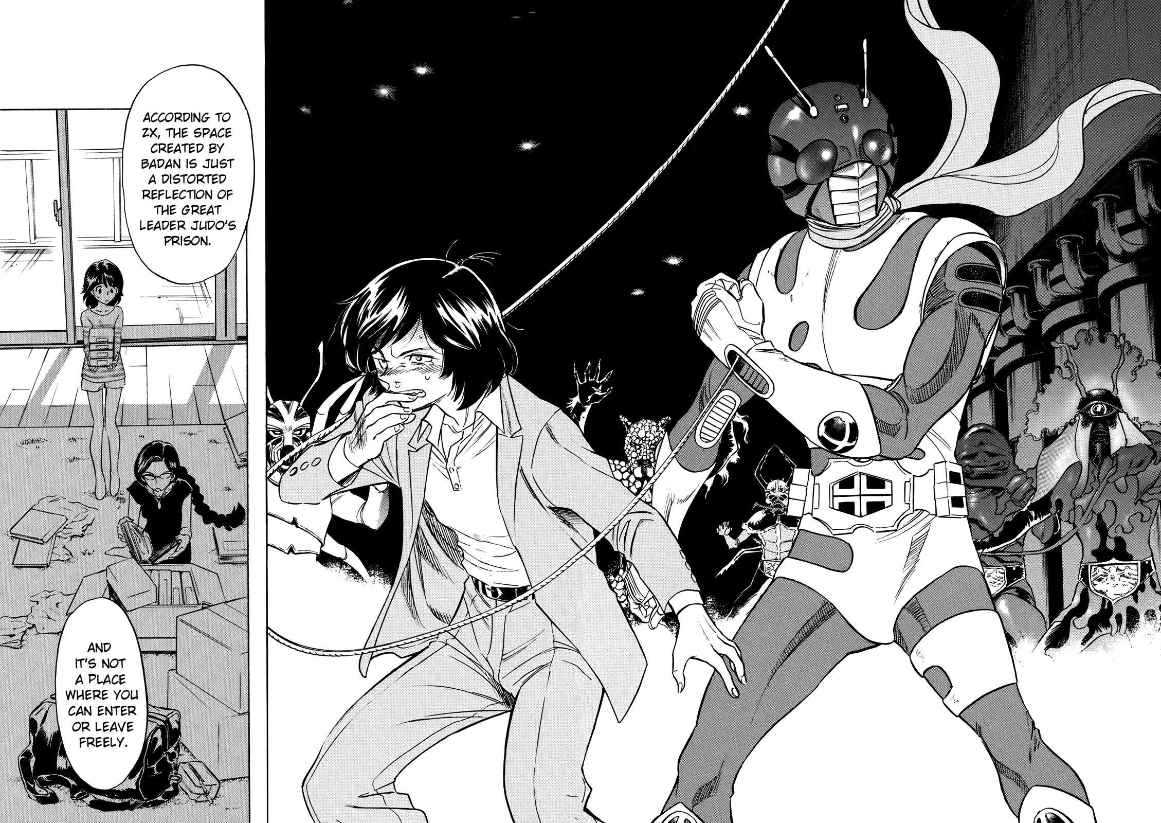 Shin Kamen Rider Spirits chapter 30 page 35