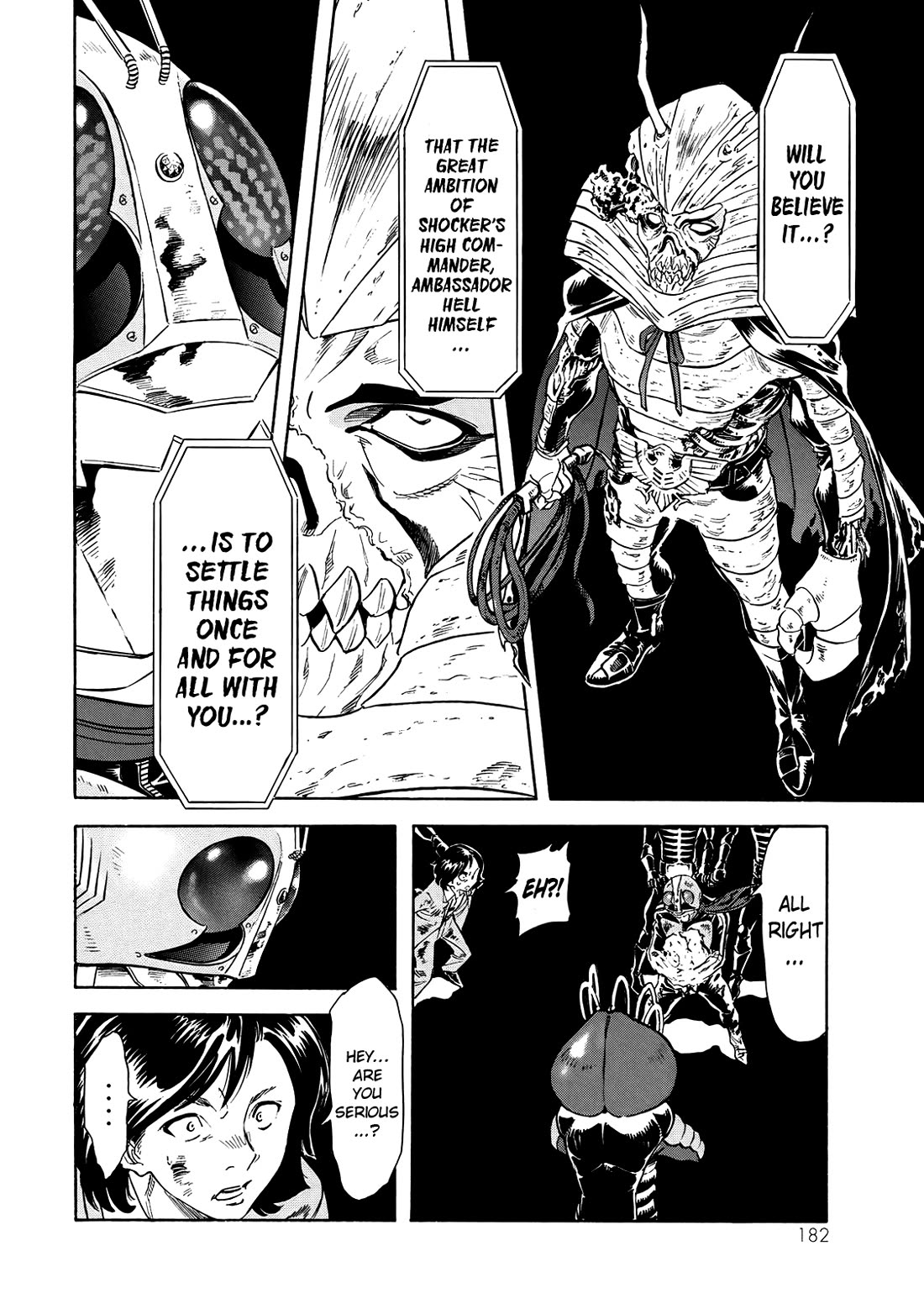 Shin Kamen Rider Spirits chapter 32 page 14