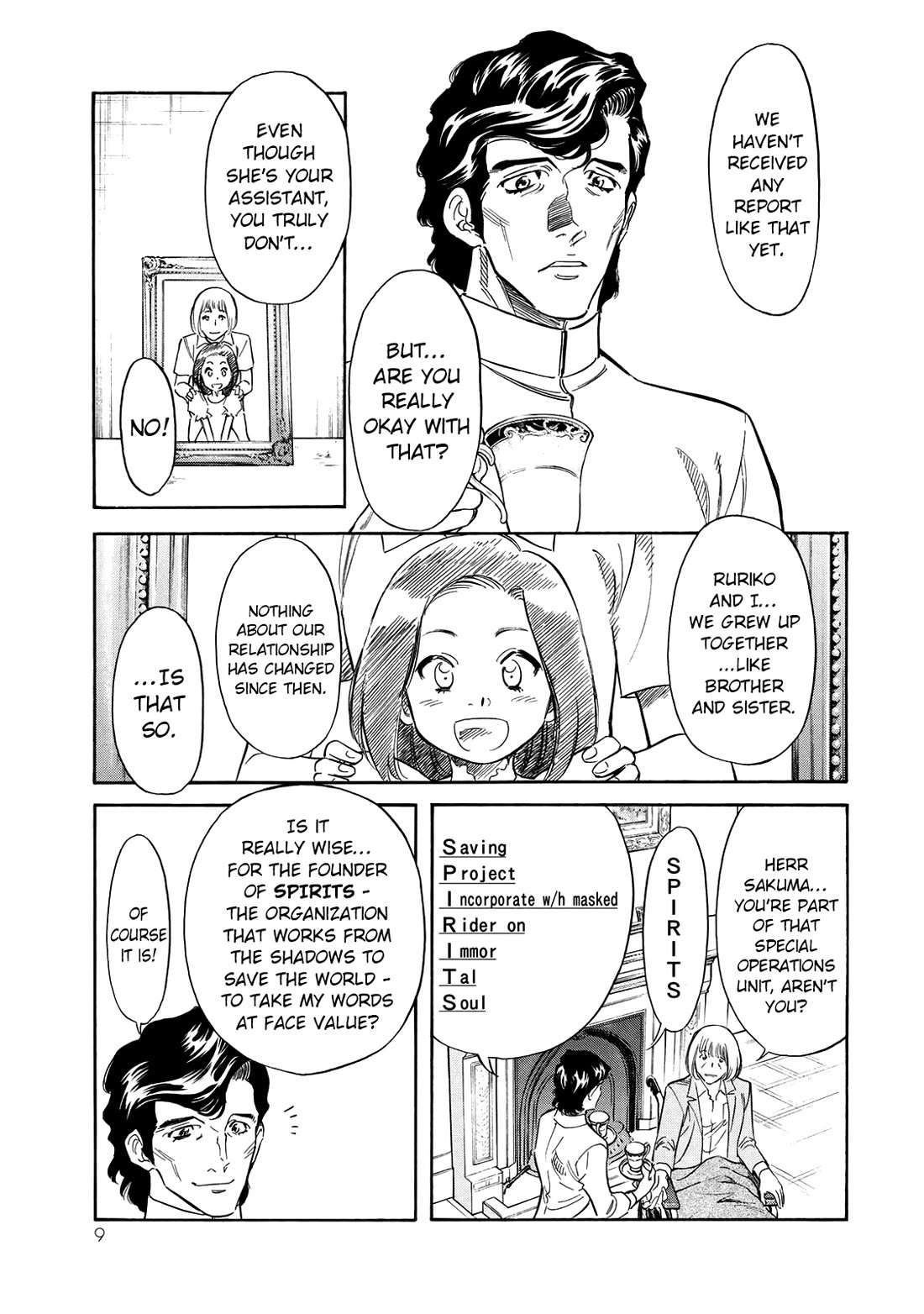 Shin Kamen Rider Spirits chapter 33 page 6