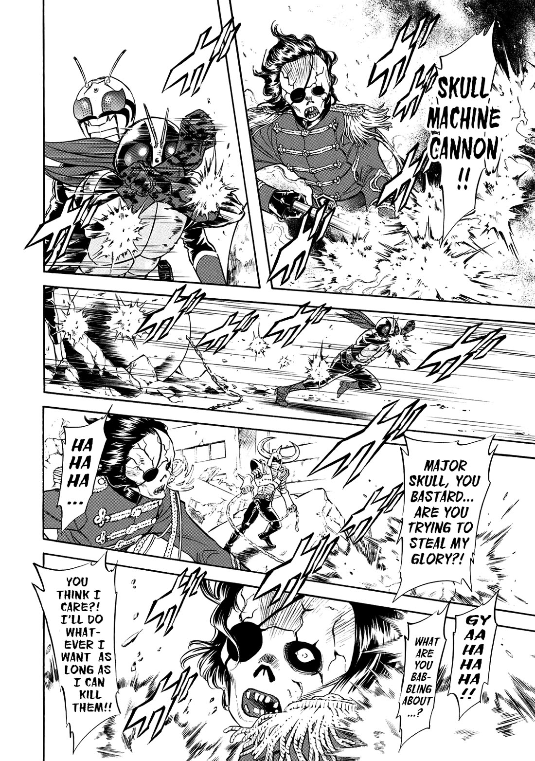 Shin Kamen Rider Spirits chapter 37 page 8