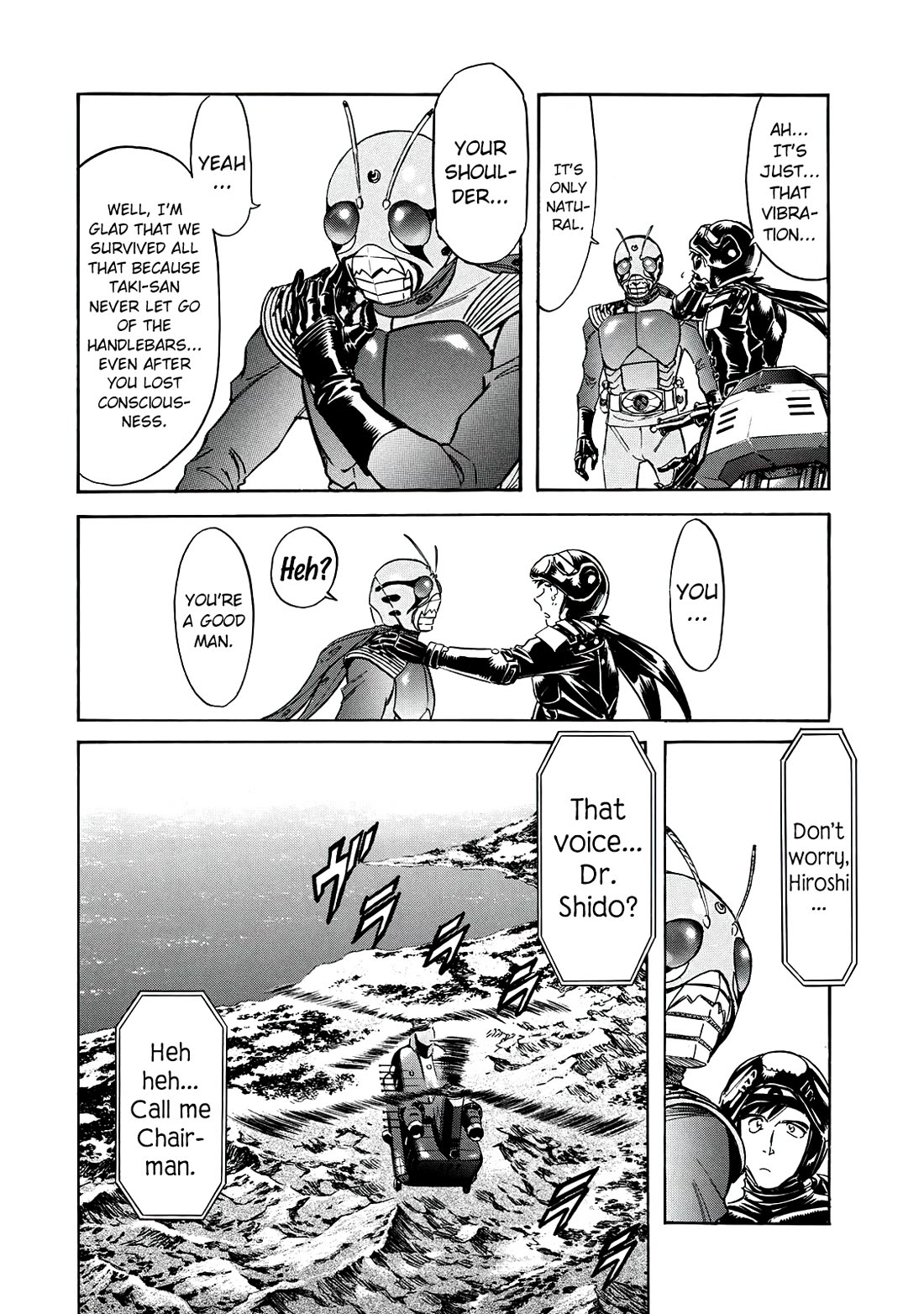 Shin Kamen Rider Spirits chapter 38 page 22