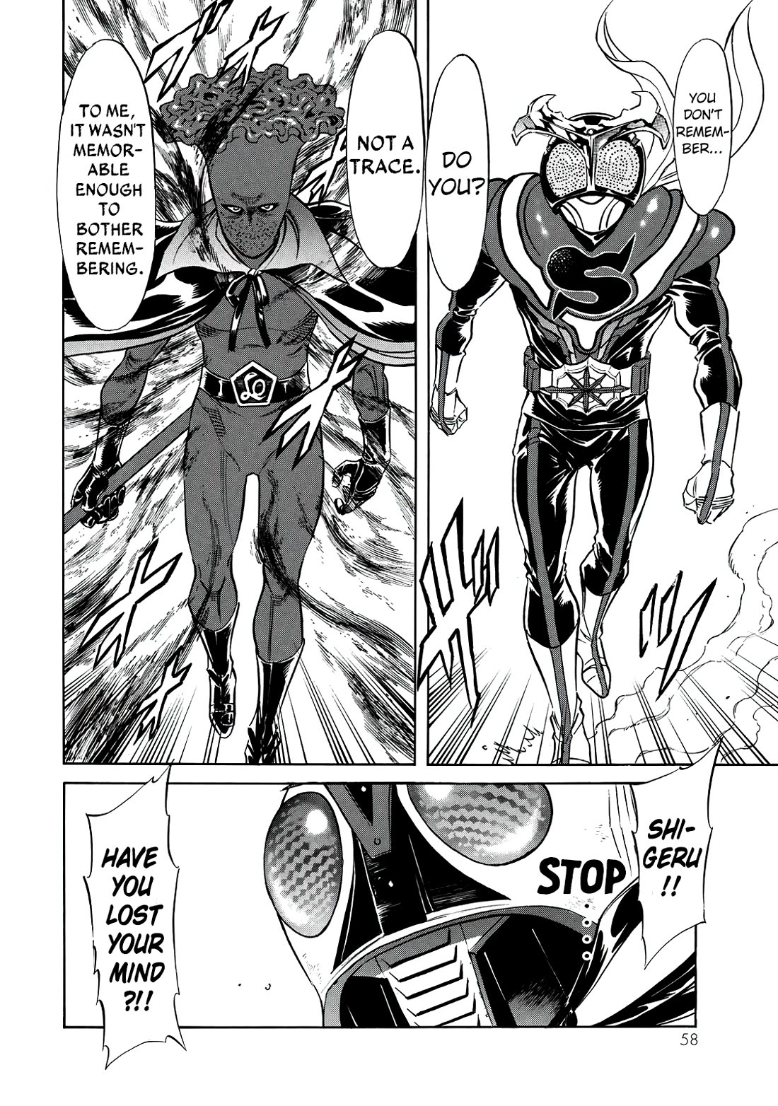Shin Kamen Rider Spirits chapter 39 page 8