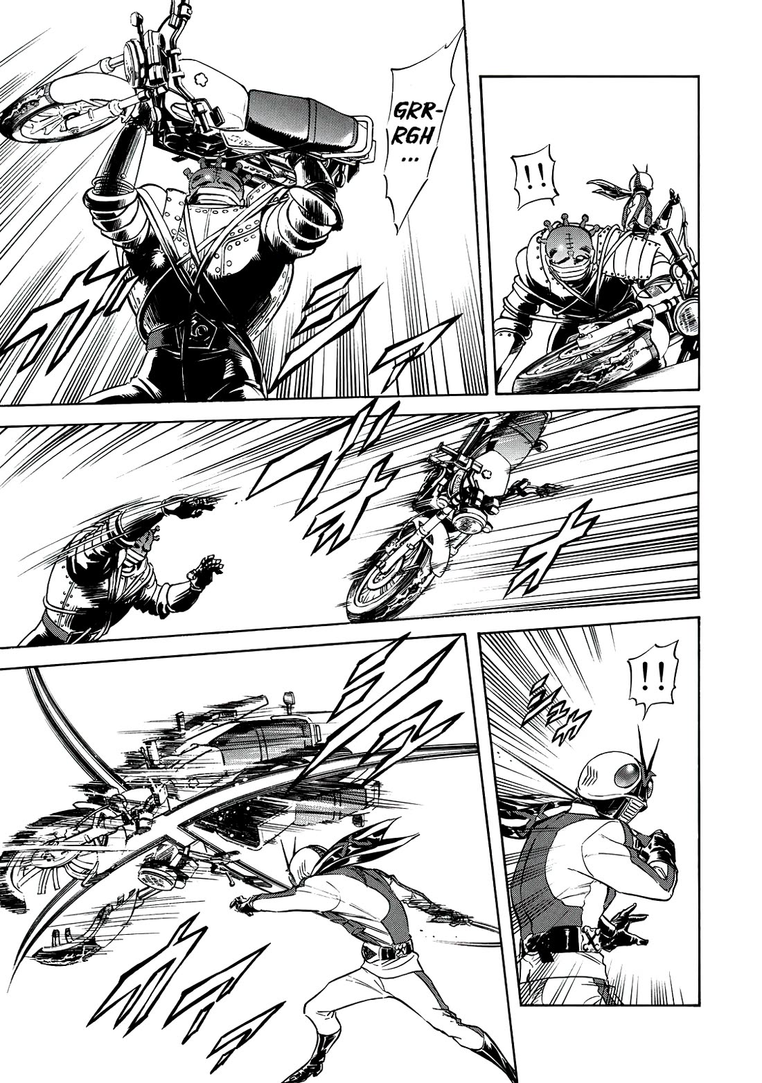 Shin Kamen Rider Spirits chapter 39 page 9
