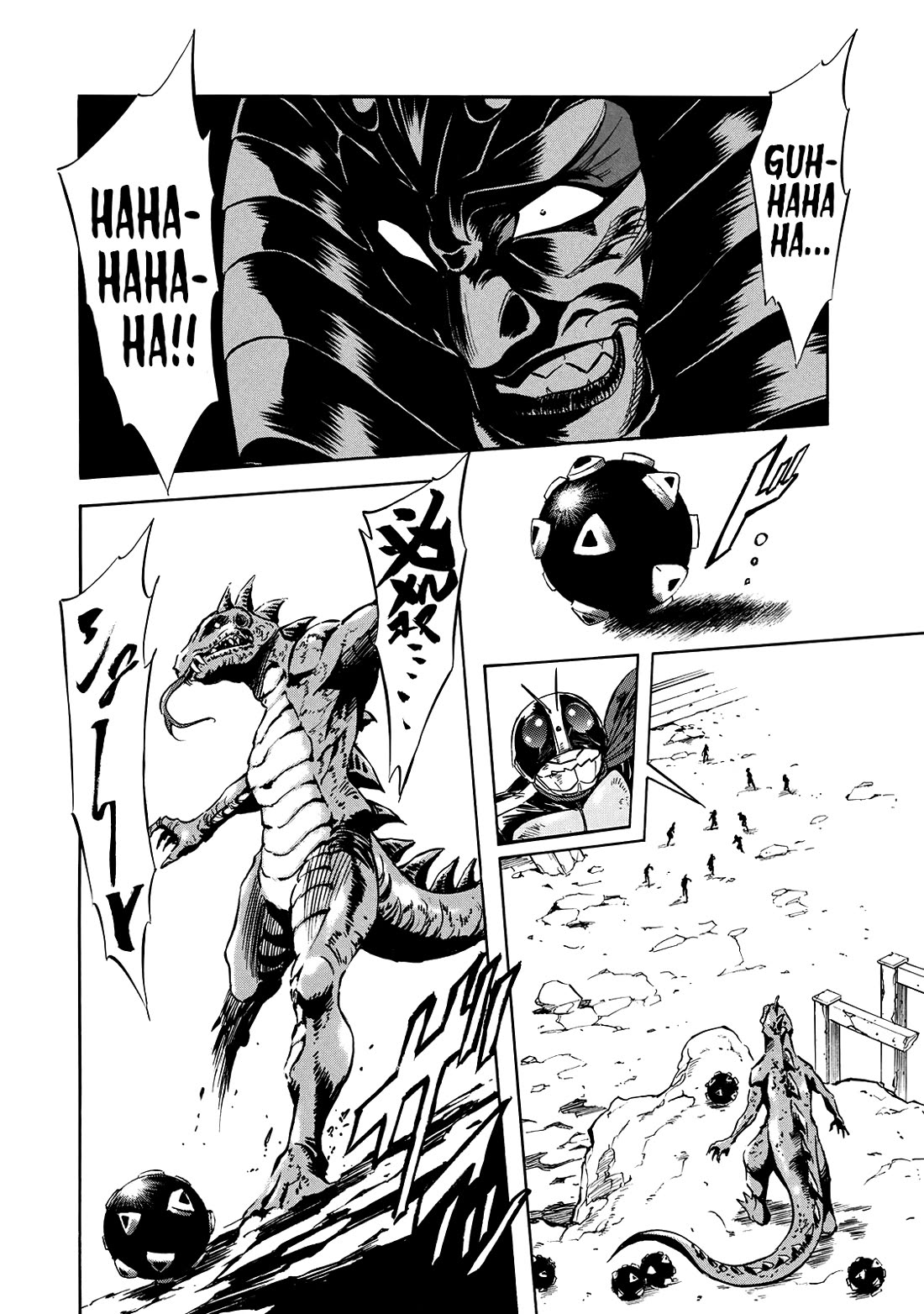 Shin Kamen Rider Spirits chapter 40 page 34