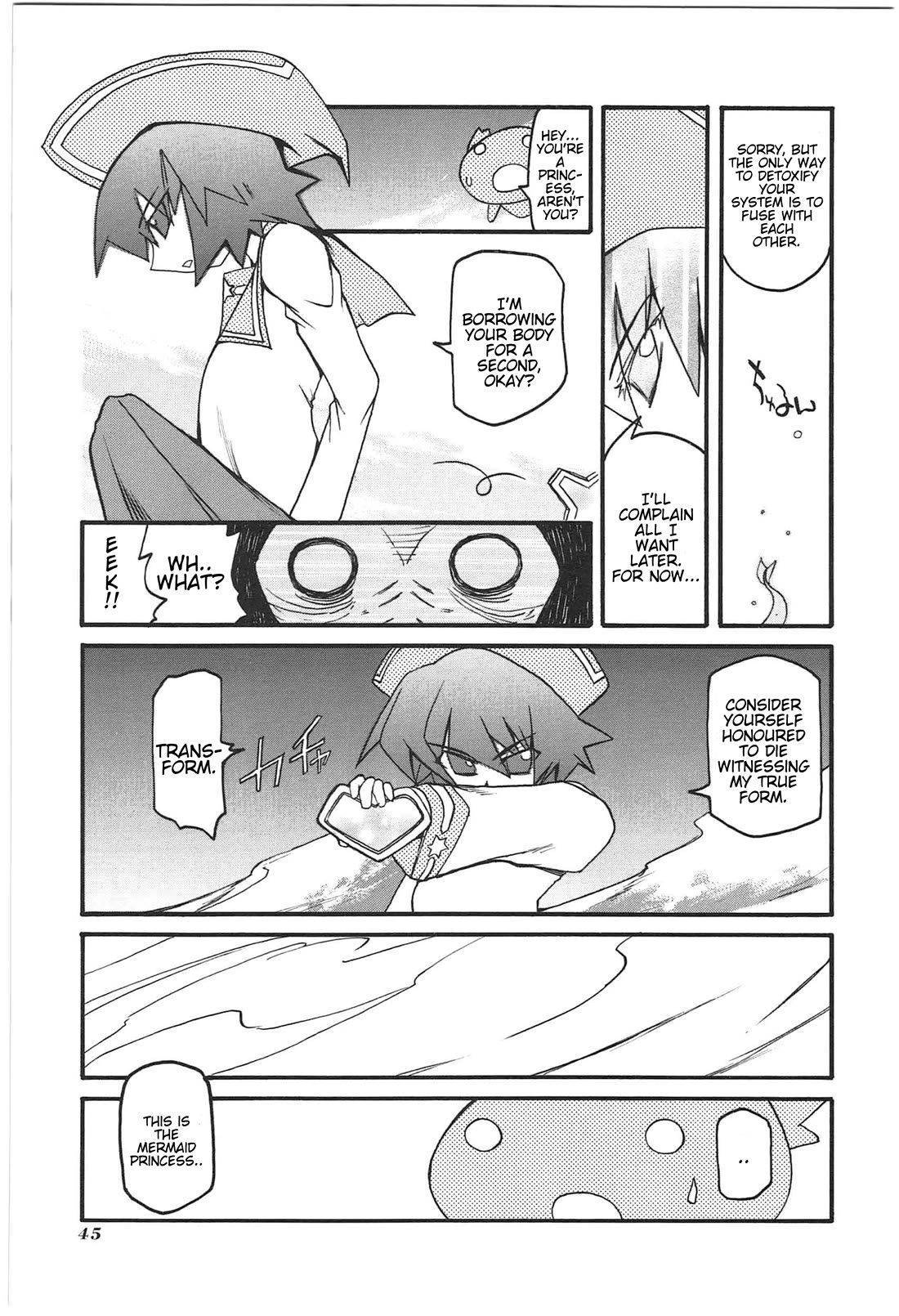 Shin Kankaku Iyashikei Mahou Shoujo Behoimi-chan chapter 14 page 9