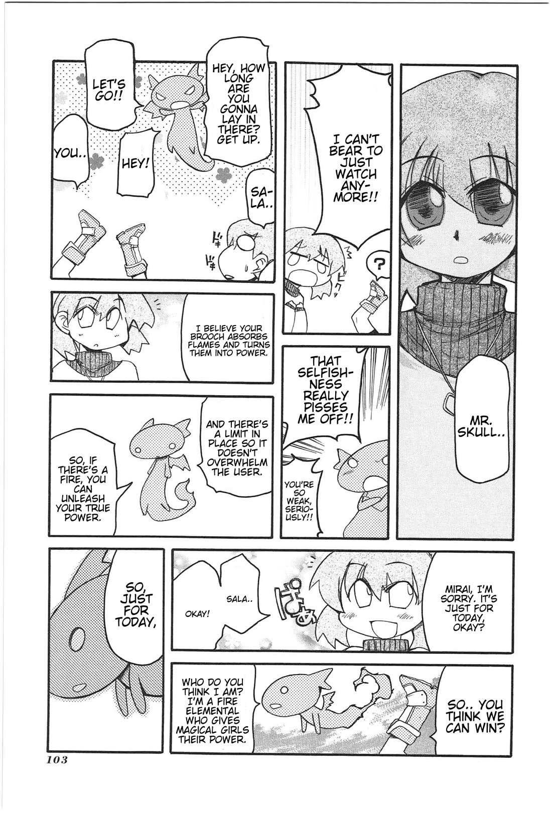 Shin Kankaku Iyashikei Mahou Shoujo Behoimi-chan chapter 19 page 9