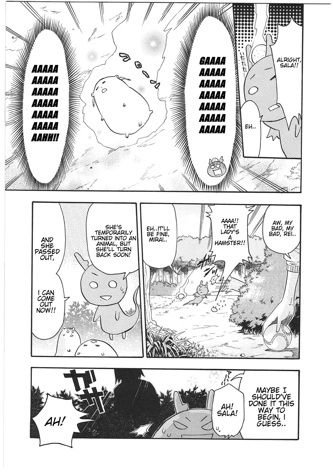 Shin Kankaku Iyashikei Mahou Shoujo Behoimi-chan chapter 22 page 7