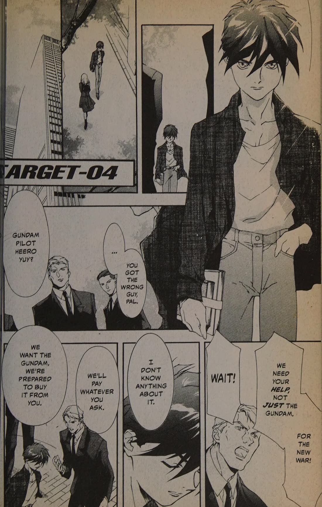 Shin Kidou Senki Gundam W: Blind Target chapter 4 page 1