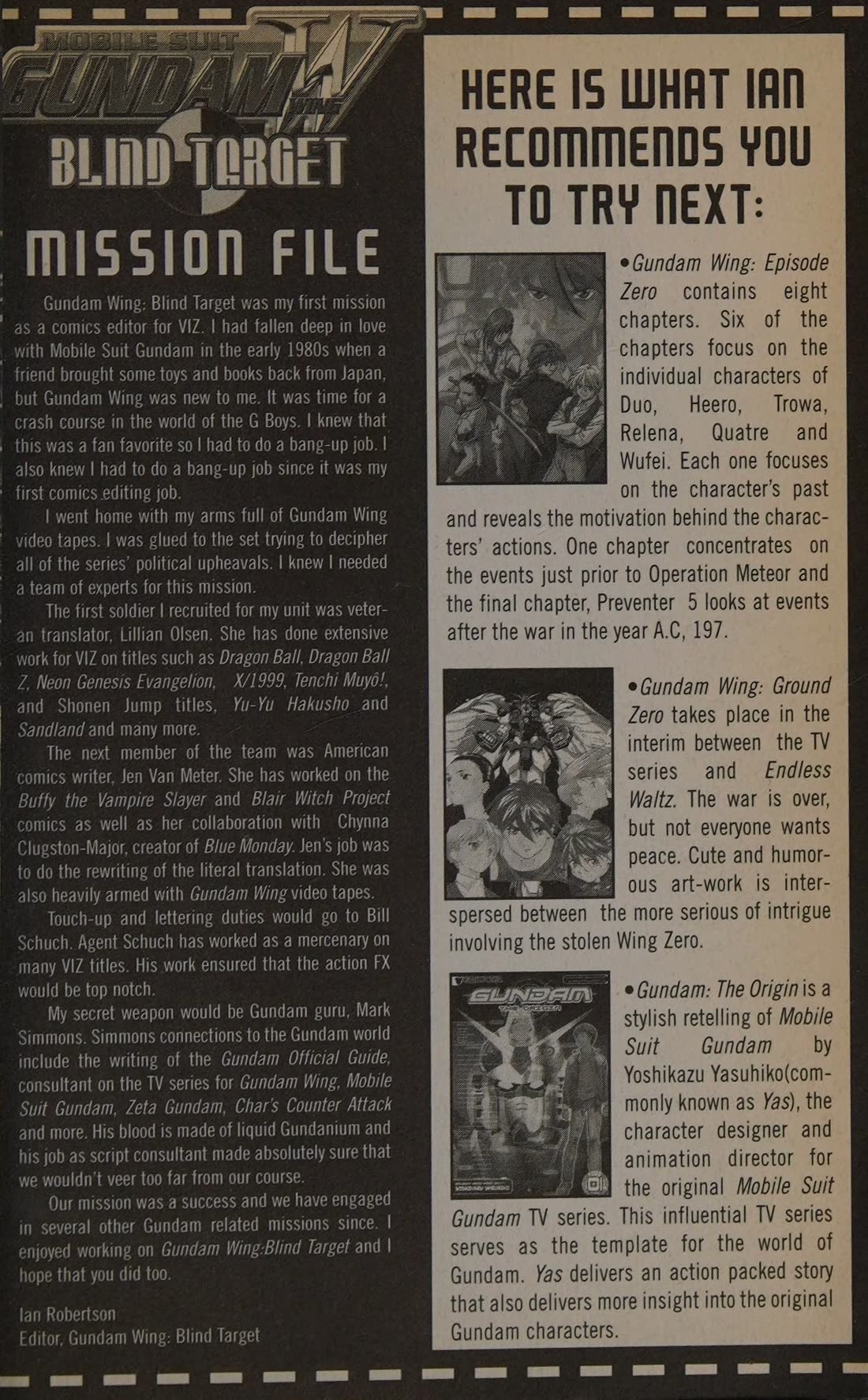 Shin Kidou Senki Gundam W: Blind Target chapter 5 page 37