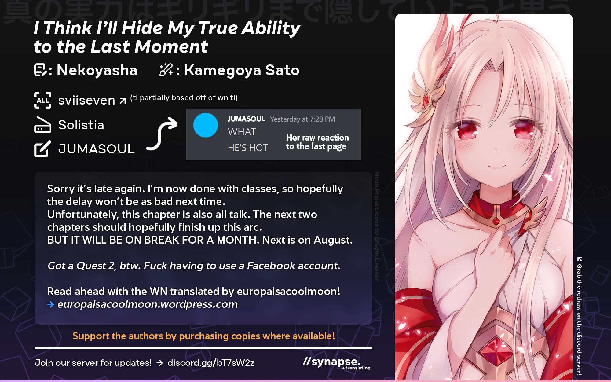 Shin no Jitsuryoku wa Girigiri Made Kakushite Iyou to Omou chapter 19 page 28