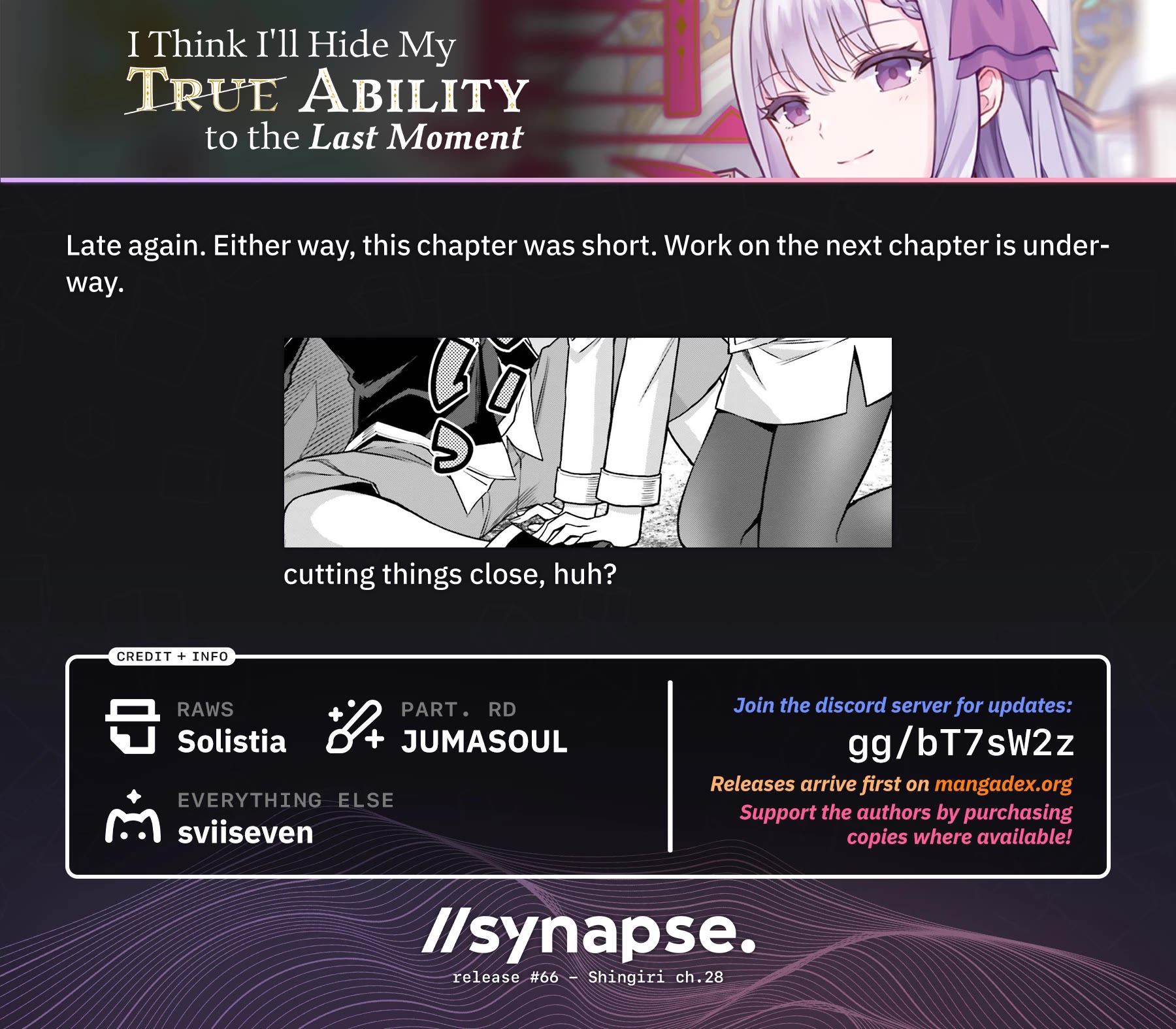 Shin no Jitsuryoku wa Girigiri Made Kakushite Iyou to Omou chapter 28 page 21