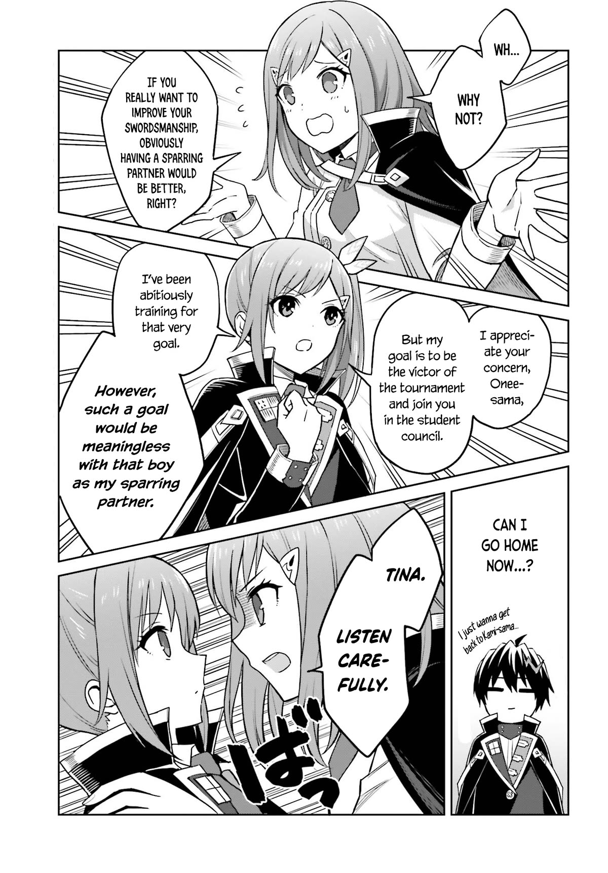 Shin no Jitsuryoku wa Girigiri Made Kakushite Iyou to Omou chapter 29 page 4