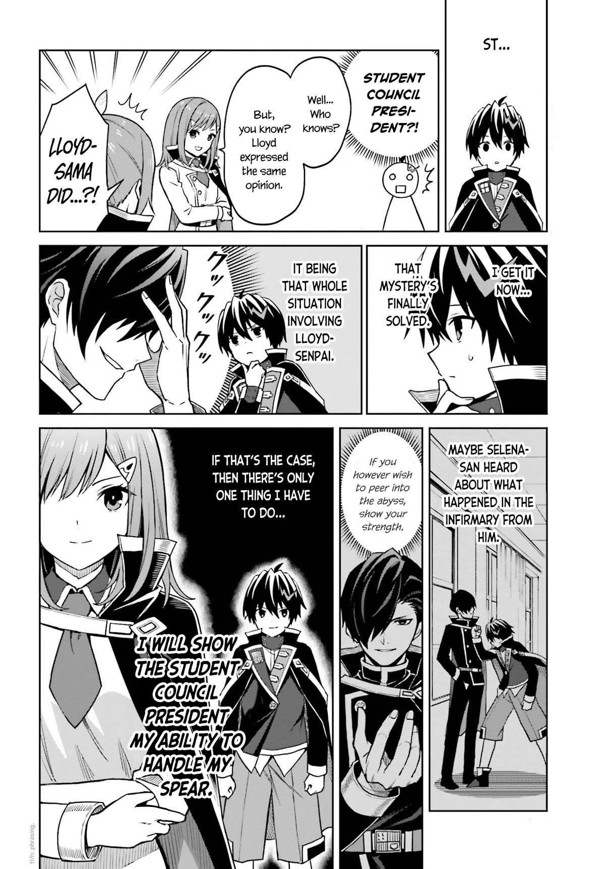 Shin no Jitsuryoku wa Girigiri Made Kakushite Iyou to Omou chapter 29 page 7