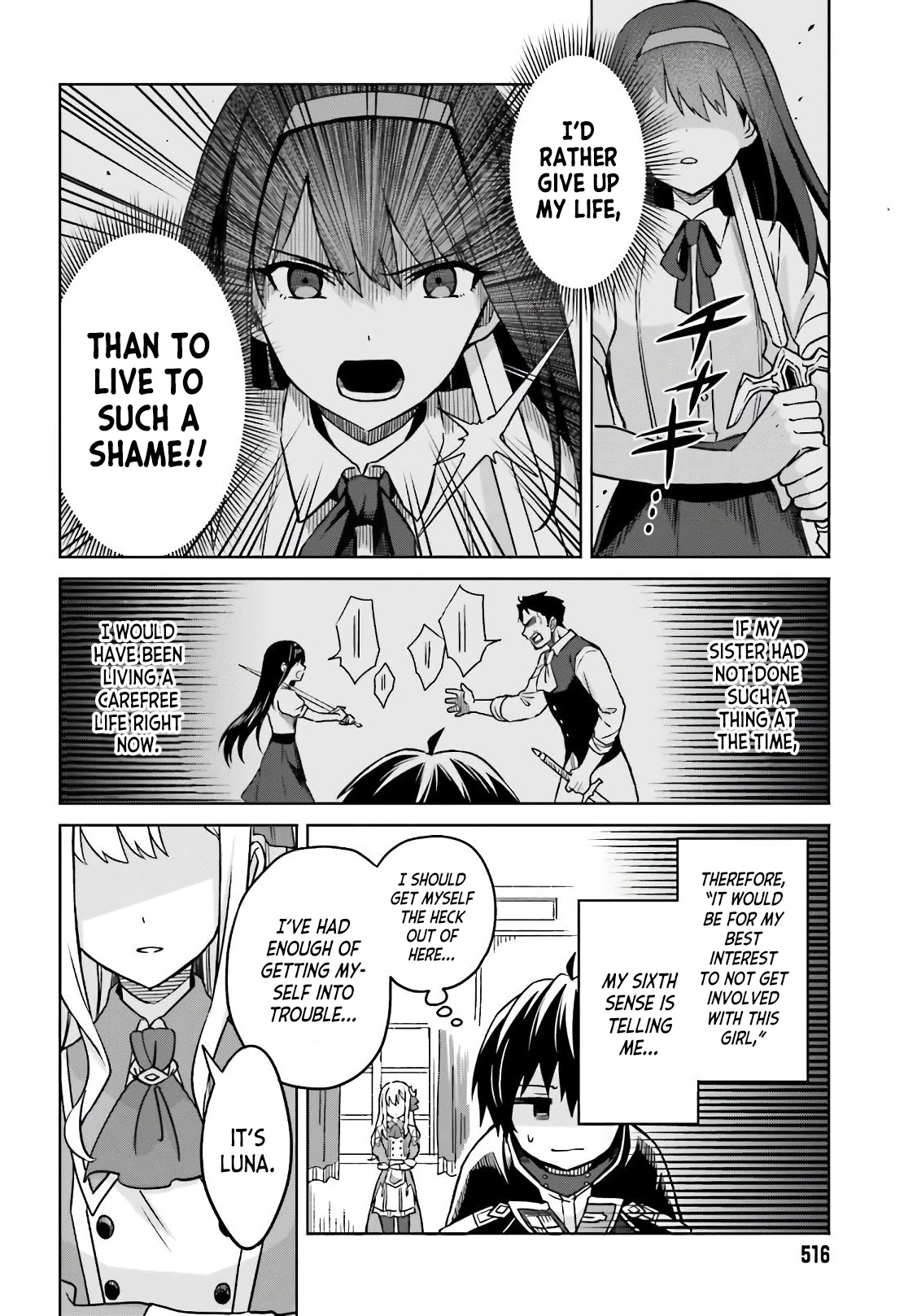 Shin no Jitsuryoku wa Girigiri Made Kakushite Iyou to Omou chapter 3 page 28