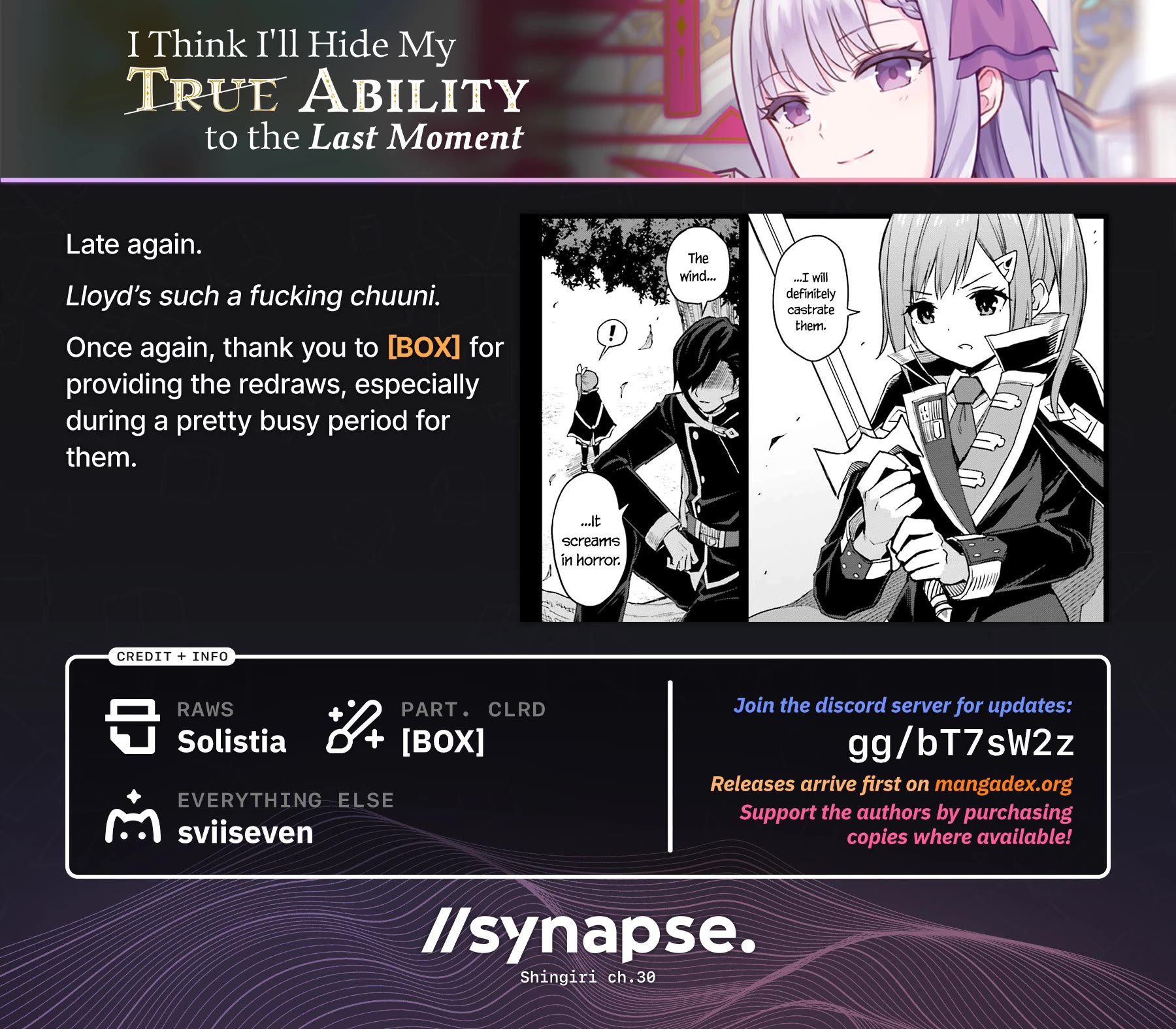 Shin no Jitsuryoku wa Girigiri Made Kakushite Iyou to Omou chapter 30 page 23