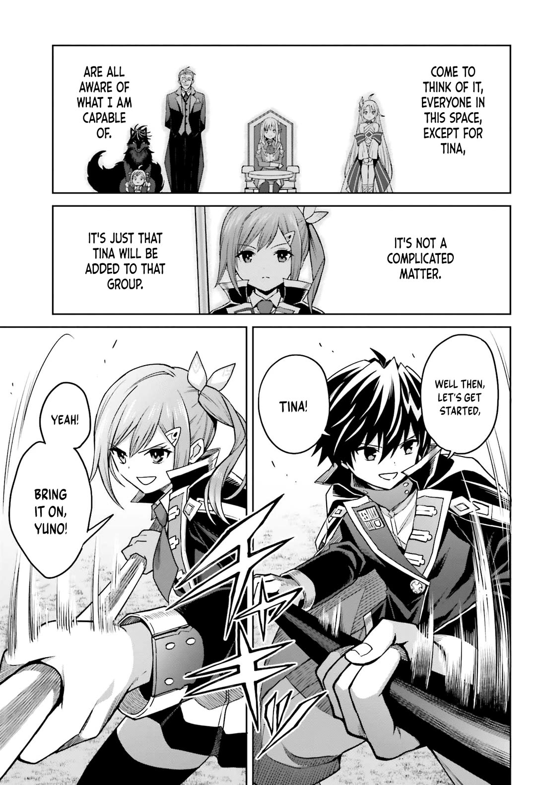 Shin no Jitsuryoku wa Girigiri Made Kakushite Iyou to Omou chapter 32 page 38