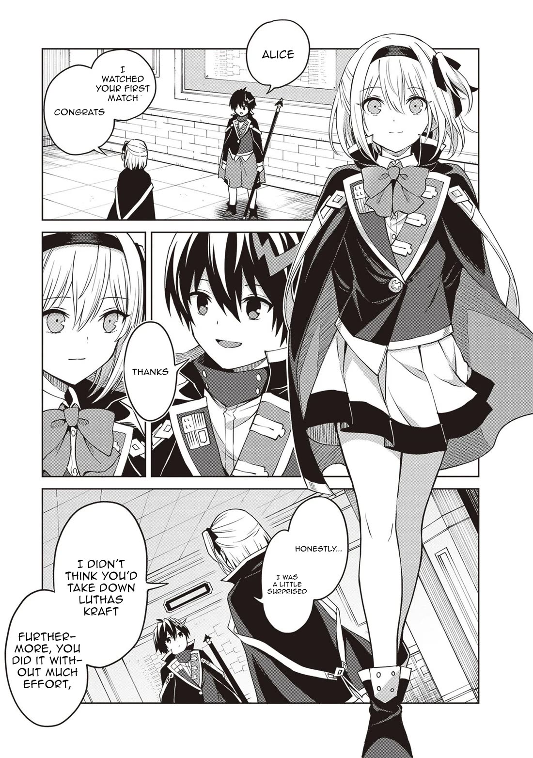 Shin no Jitsuryoku wa Girigiri Made Kakushite Iyou to Omou chapter 35 page 3