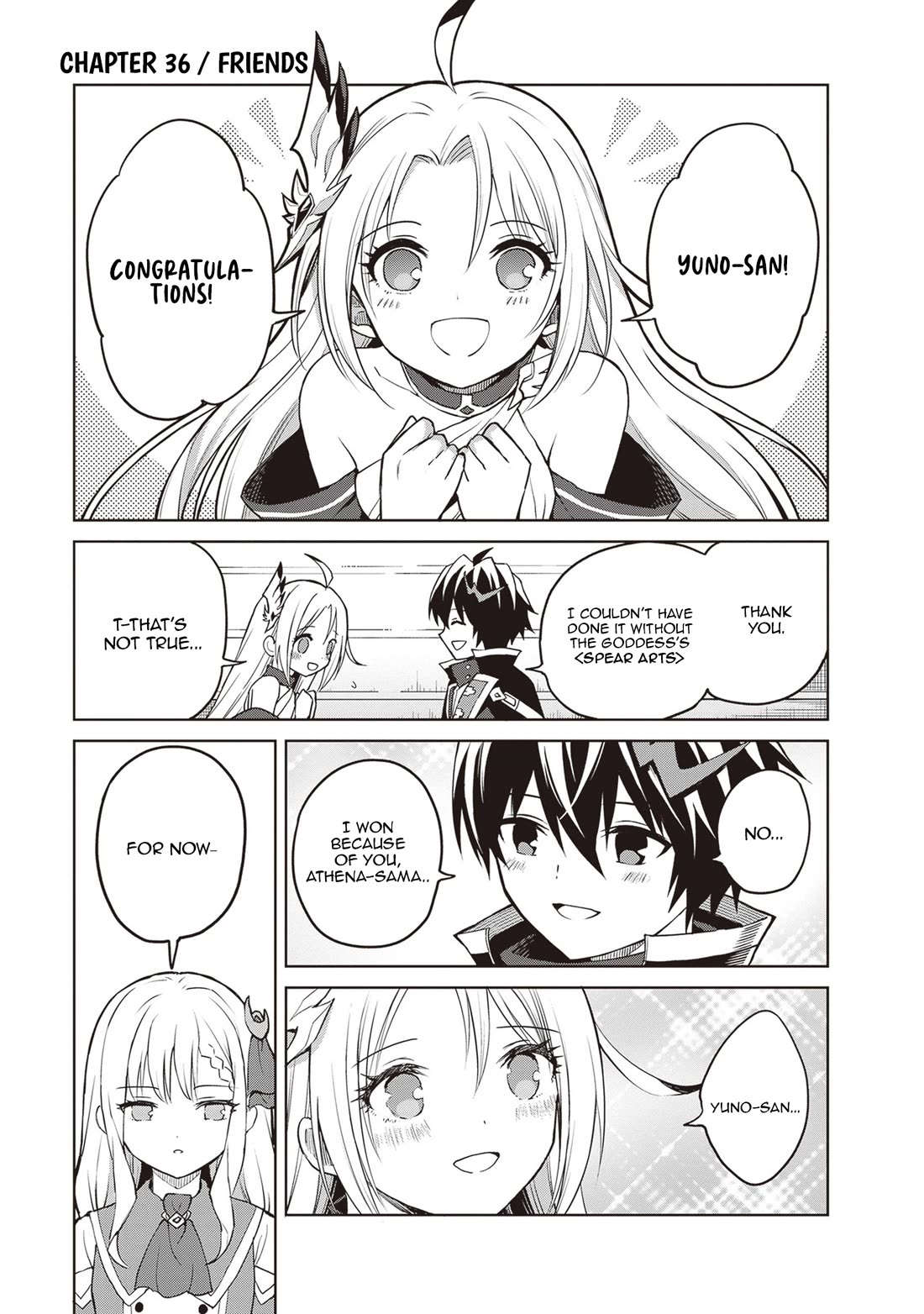 Shin no Jitsuryoku wa Girigiri Made Kakushite Iyou to Omou chapter 36 page 1