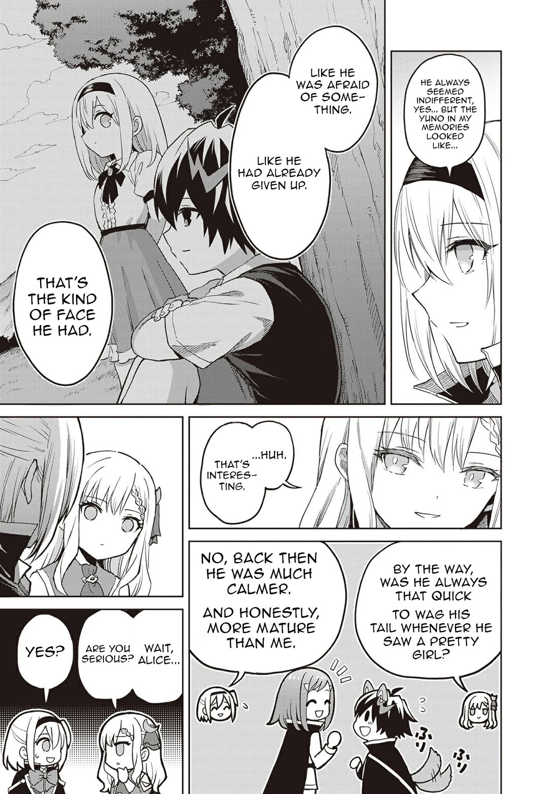 Shin no Jitsuryoku wa Girigiri Made Kakushite Iyou to Omou chapter 38.5 page 11