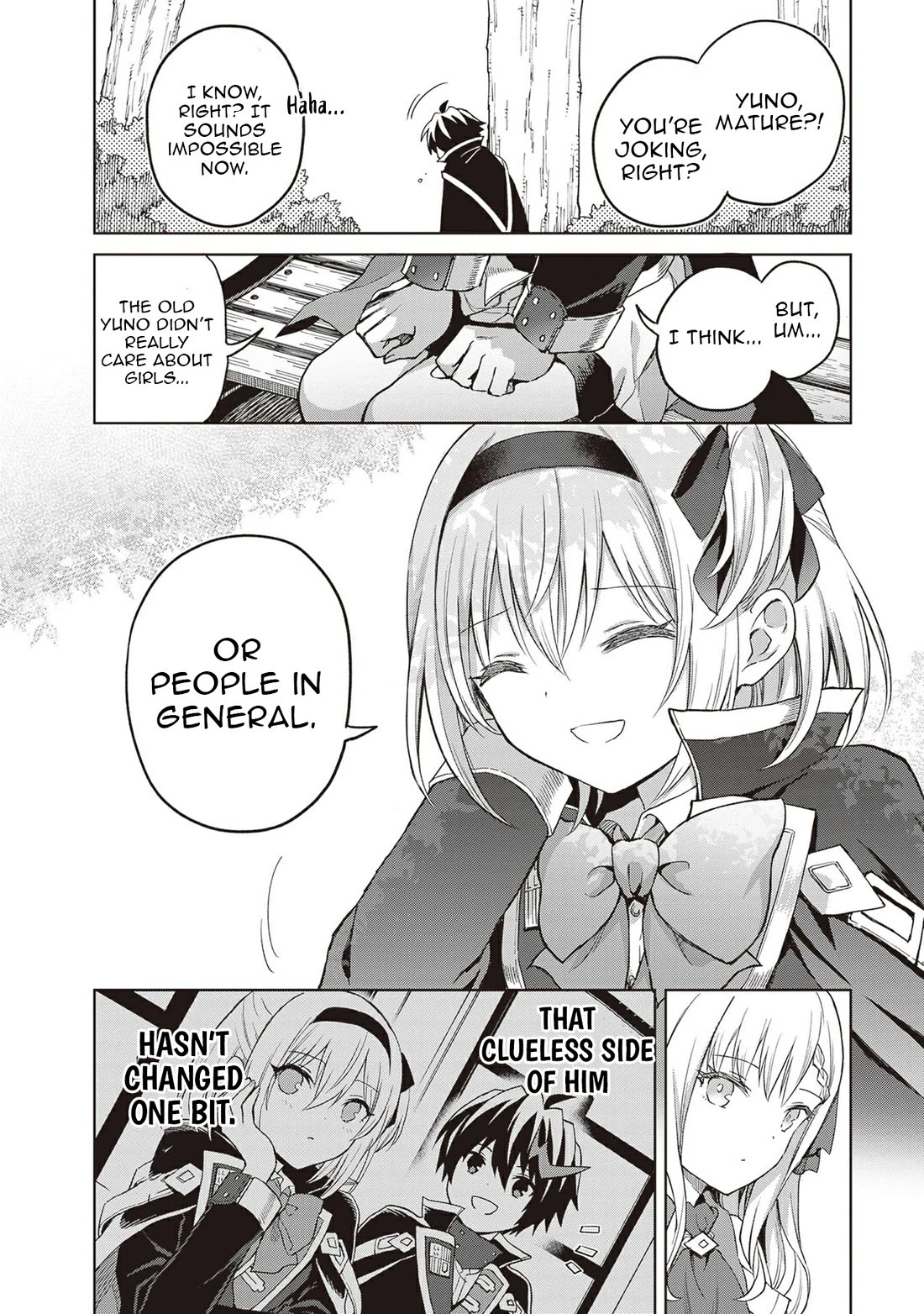 Shin no Jitsuryoku wa Girigiri Made Kakushite Iyou to Omou chapter 38.5 page 12