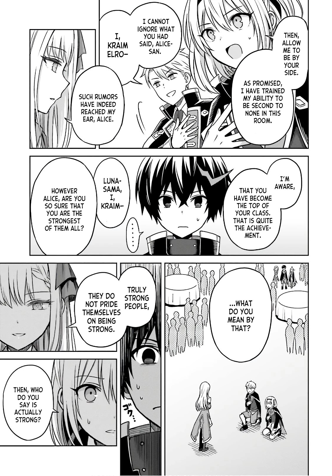 Shin no Jitsuryoku wa Girigiri Made Kakushite Iyou to Omou chapter 4 page 17