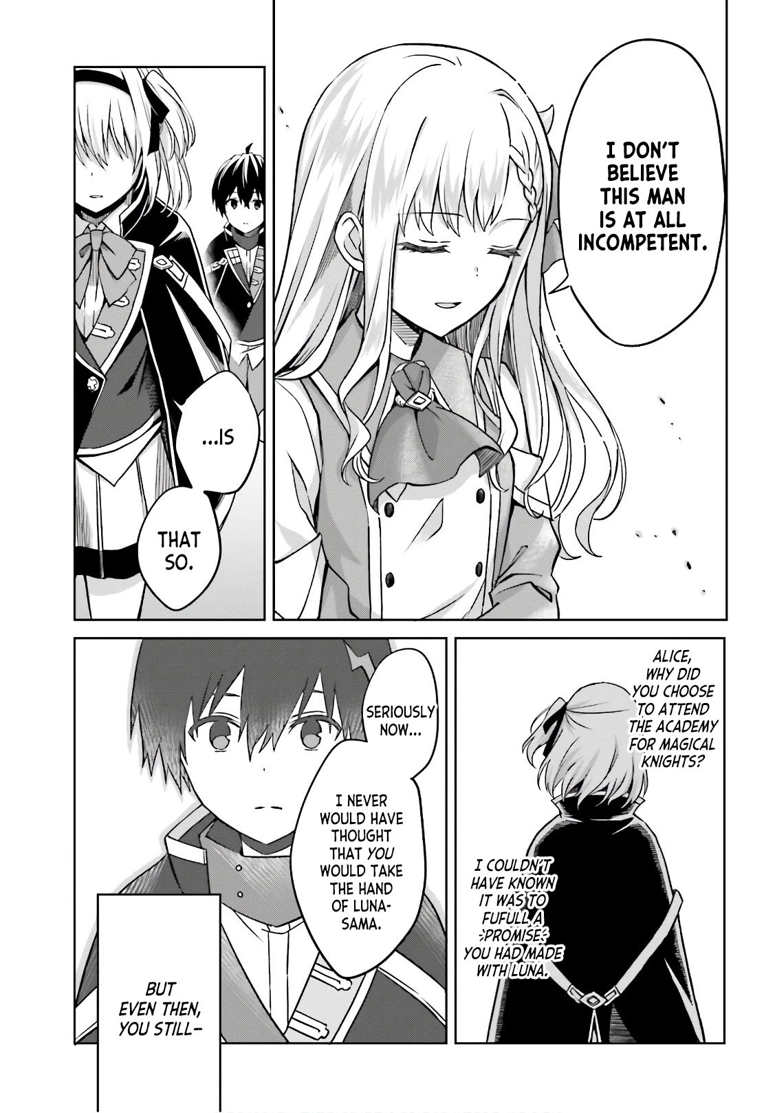 Shin no Jitsuryoku wa Girigiri Made Kakushite Iyou to Omou chapter 4 page 29