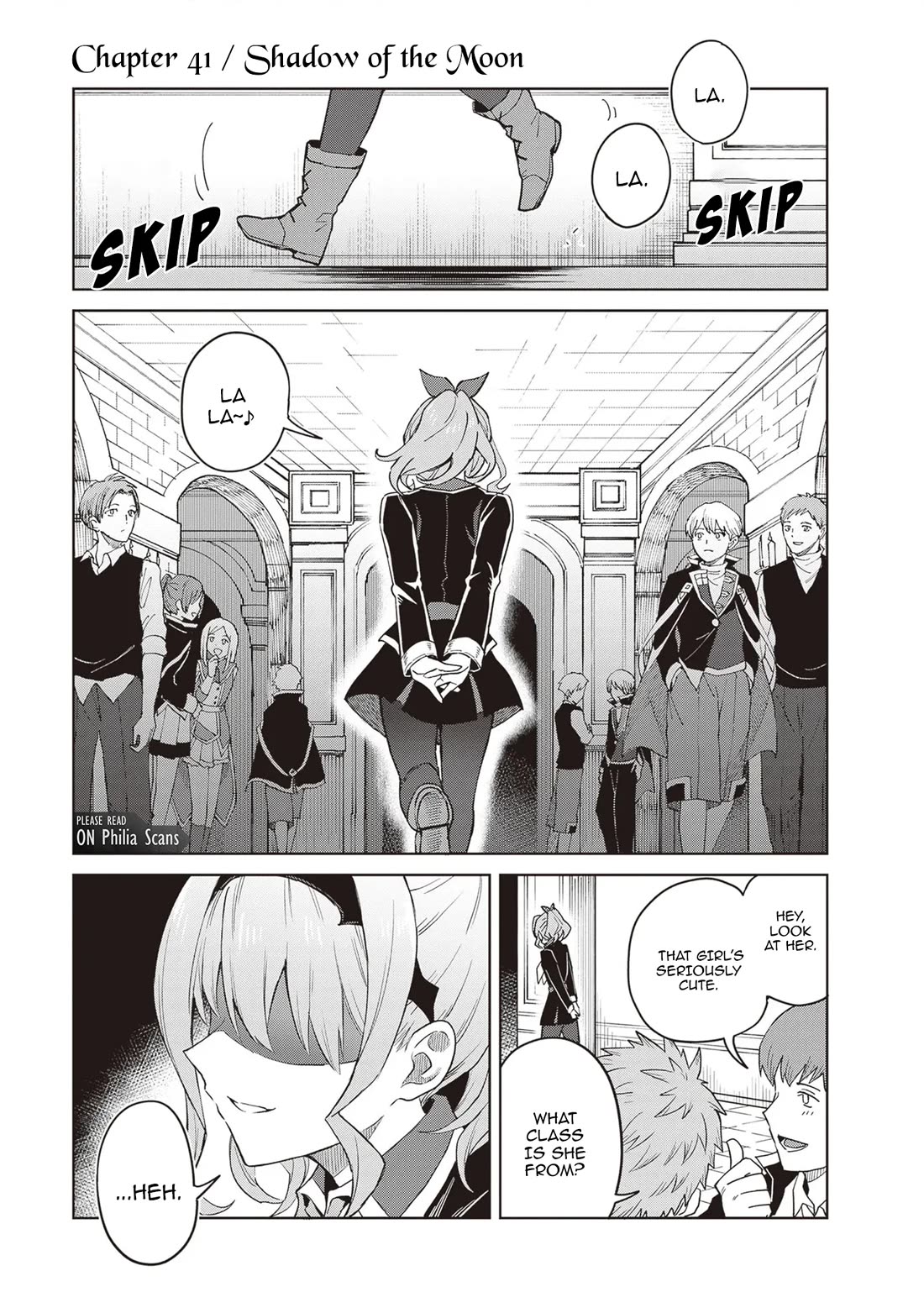 Shin no Jitsuryoku wa Girigiri Made Kakushite Iyou to Omou chapter 41 page 1