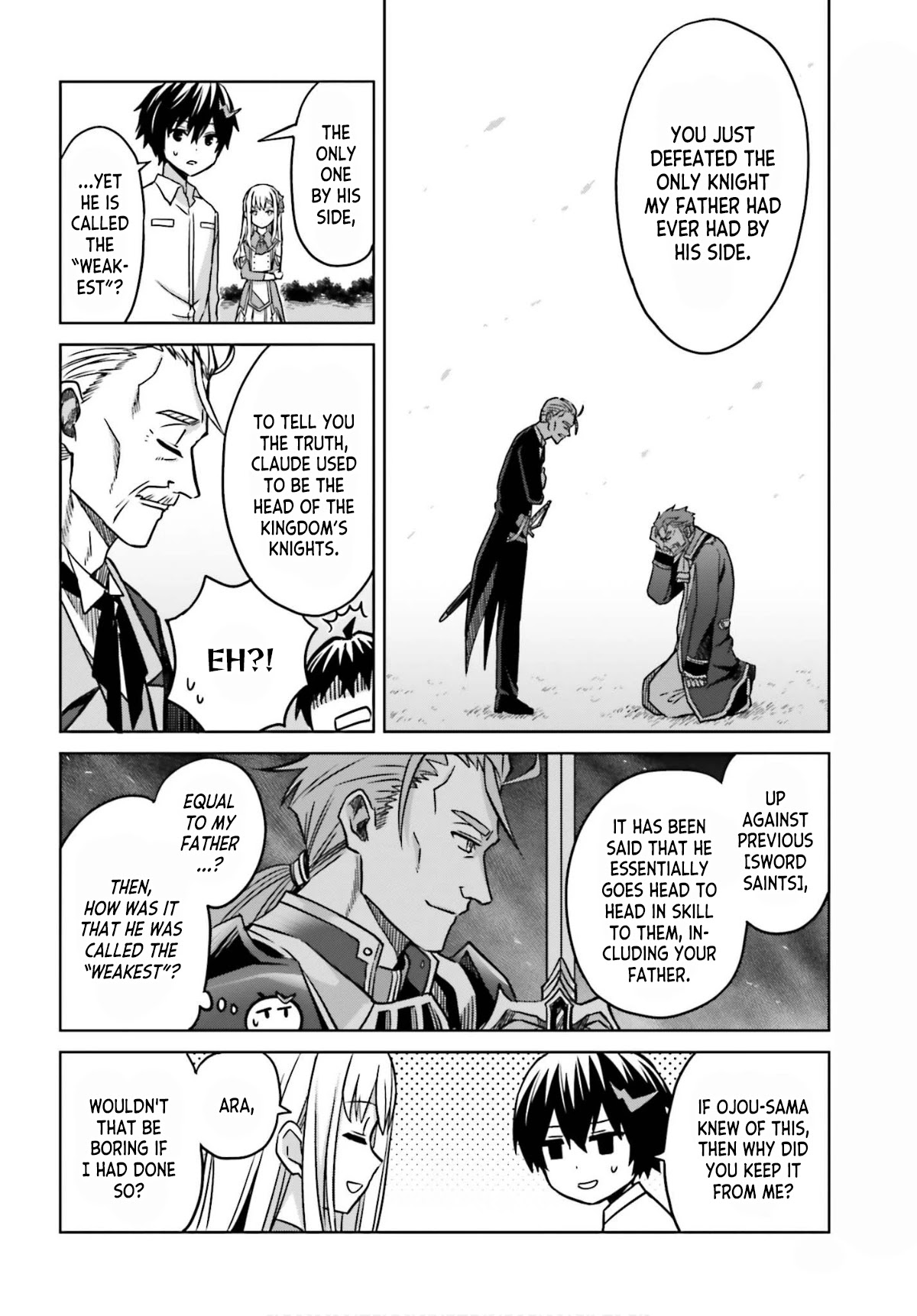 Shin no Jitsuryoku wa Girigiri Made Kakushite Iyou to Omou chapter 5 page 33