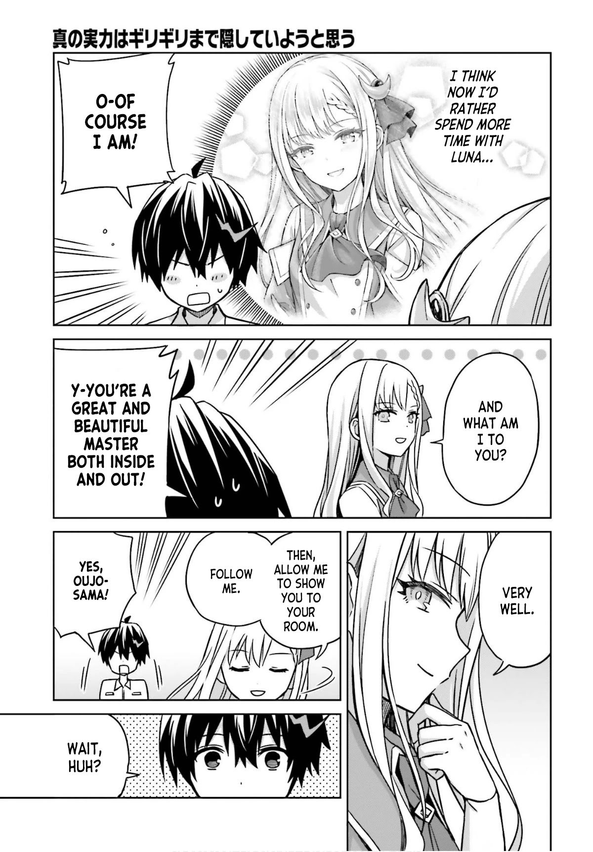 Shin no Jitsuryoku wa Girigiri Made Kakushite Iyou to Omou chapter 5 page 36