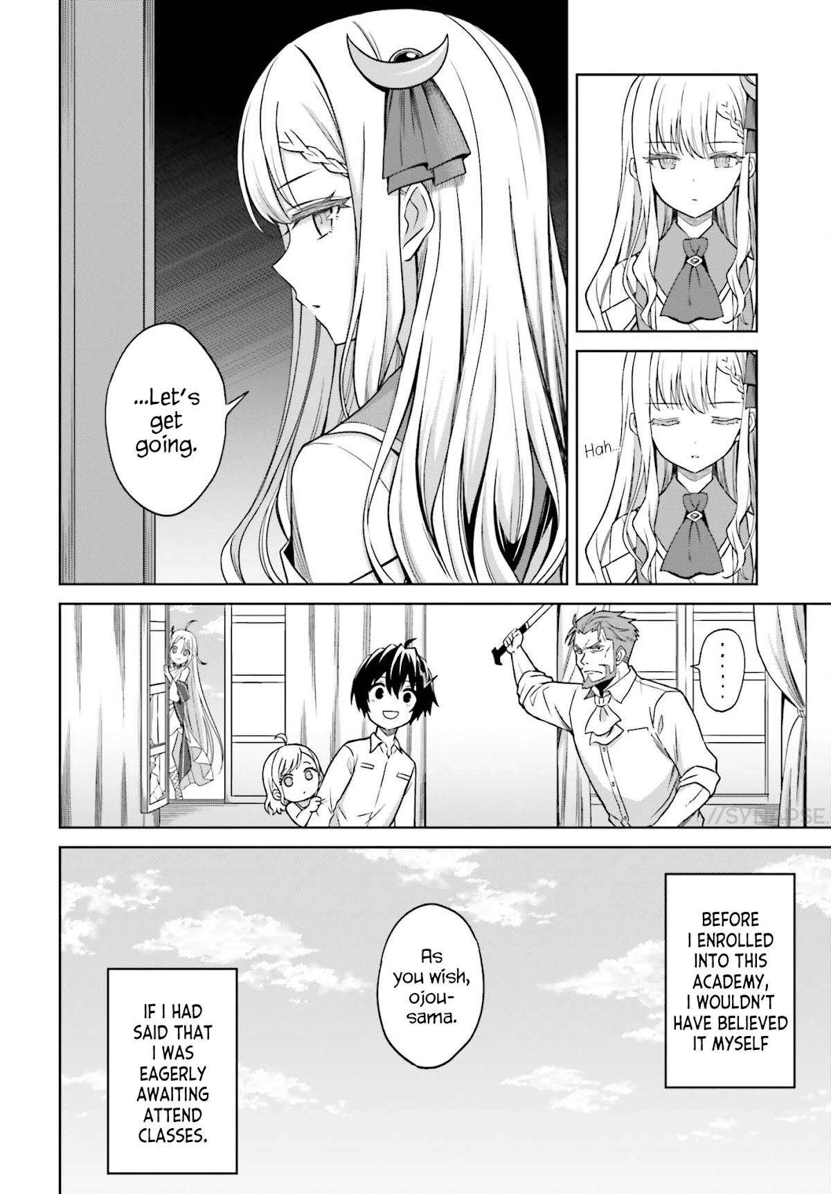 Shin no Jitsuryoku wa Girigiri Made Kakushite Iyou to Omou chapter 8 page 30