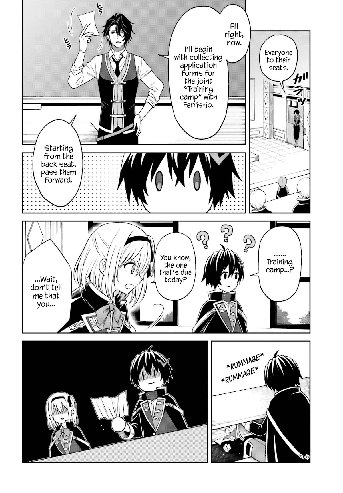 Shin no Jitsuryoku wa Girigiri Made Kakushite Iyou to Omou chapter 9 page 8