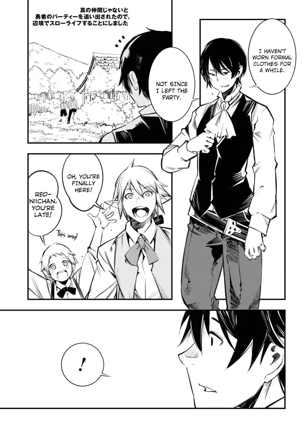 Shin no Nakama janai to Yuusha no Party wo Oidasareta node, Henkyou de Slow Life suru Koto ni shimashita chapter 2 page 2