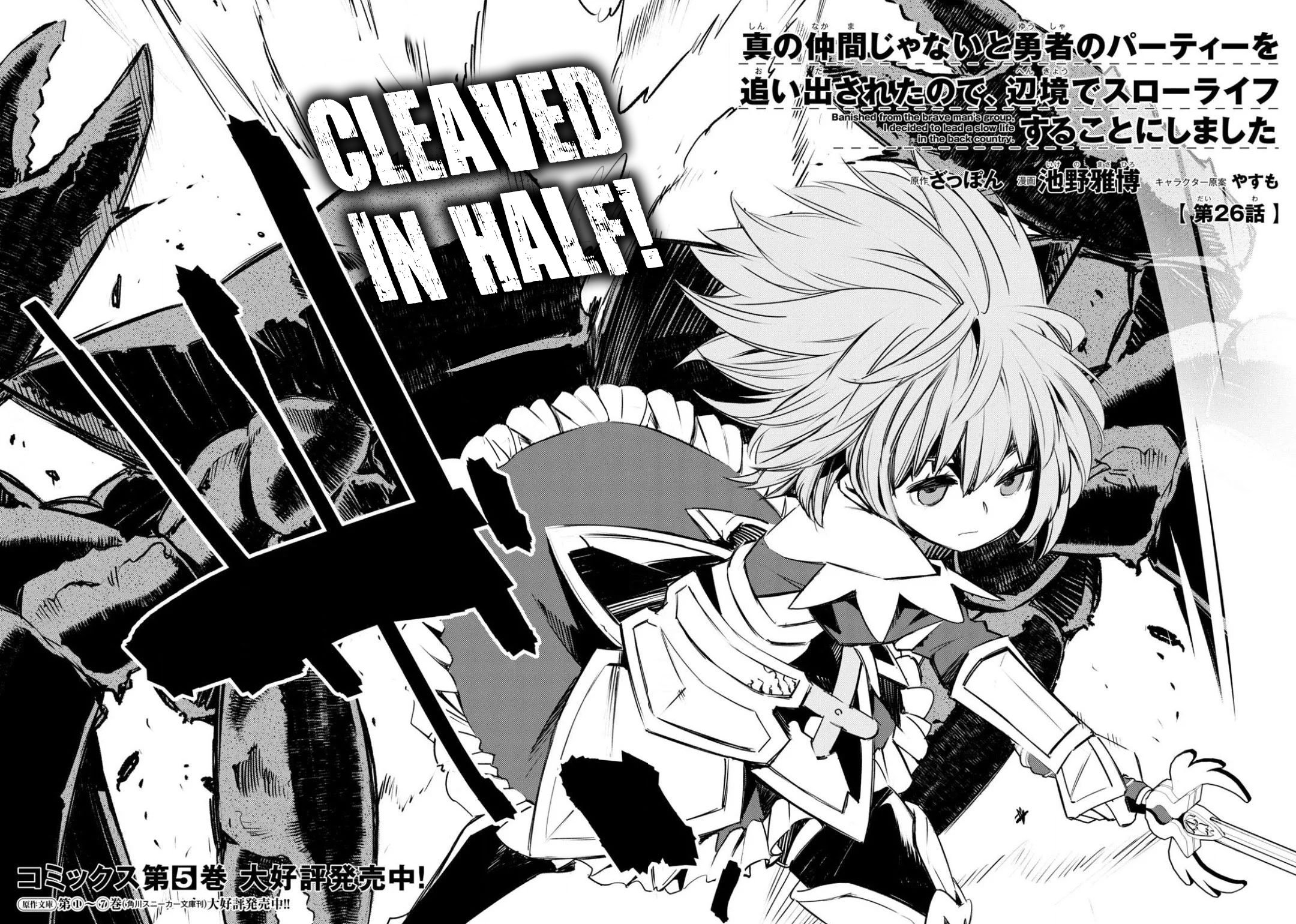 Shin no Nakama janai to Yuusha no Party wo Oidasareta node, Henkyou de Slow Life suru Koto ni shimashita chapter 26 page 3