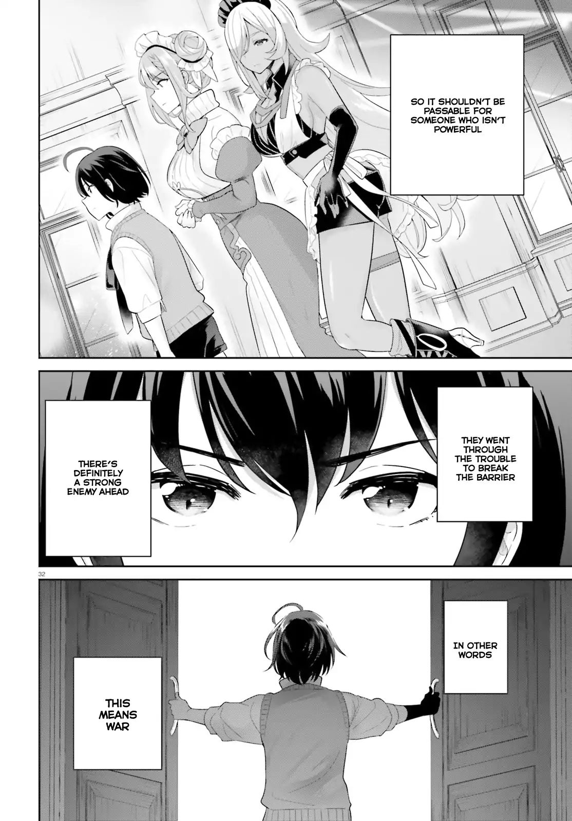 Shindou Yuusha to Maid Onee-san chapter 1 page 32