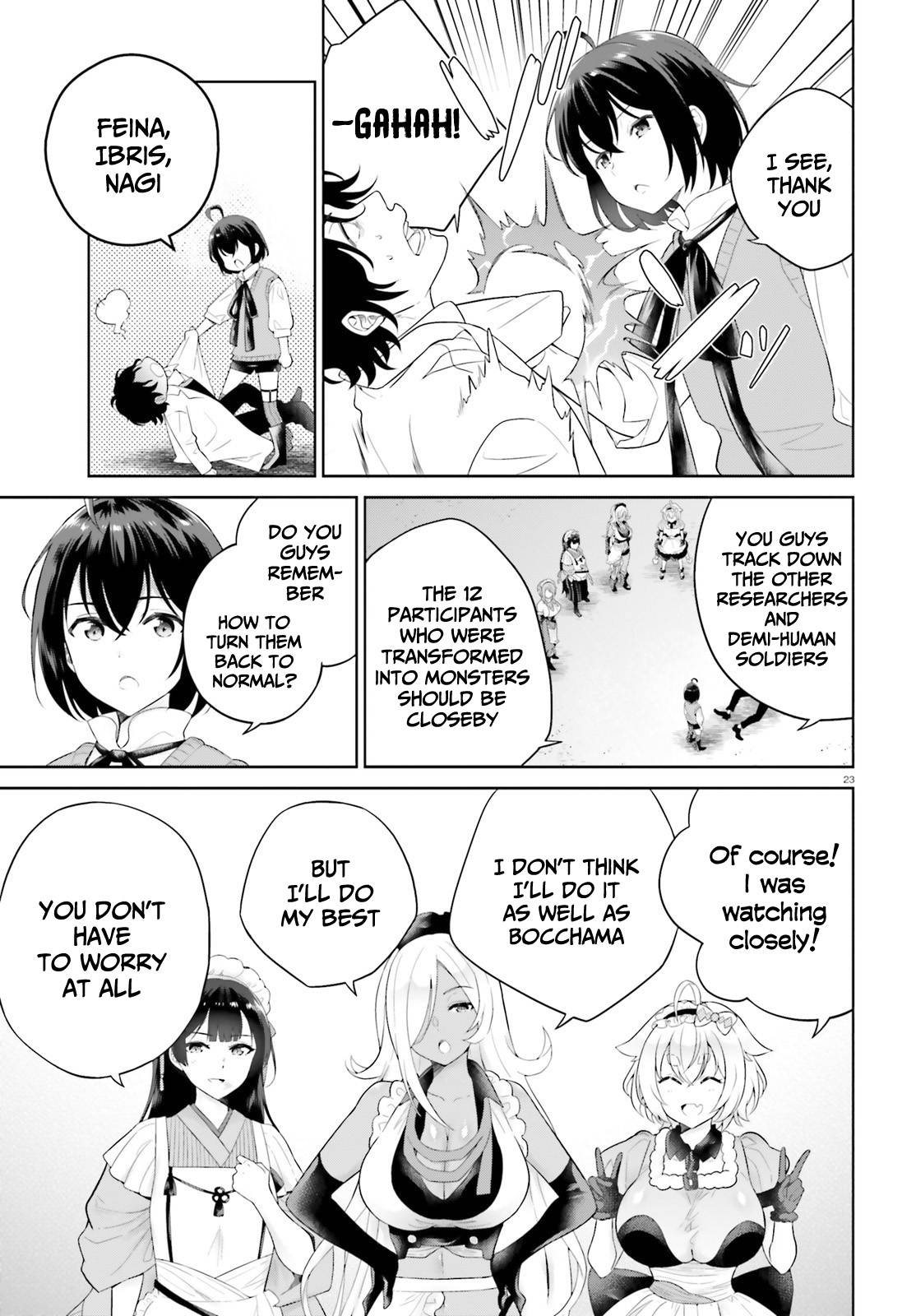 Shindou Yuusha to Maid Onee-san chapter 21 page 23
