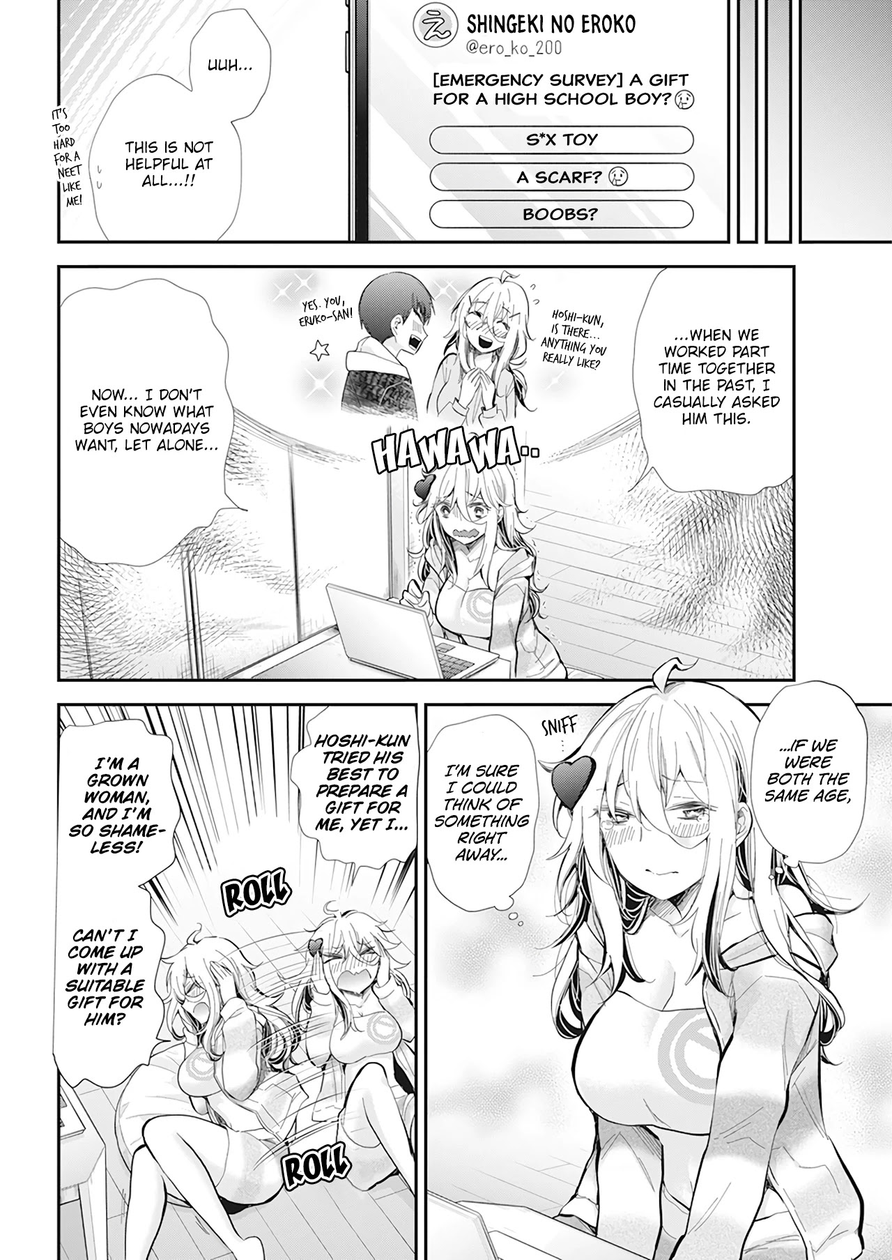 Shingeki no Eroko-san chapter 34 page 7