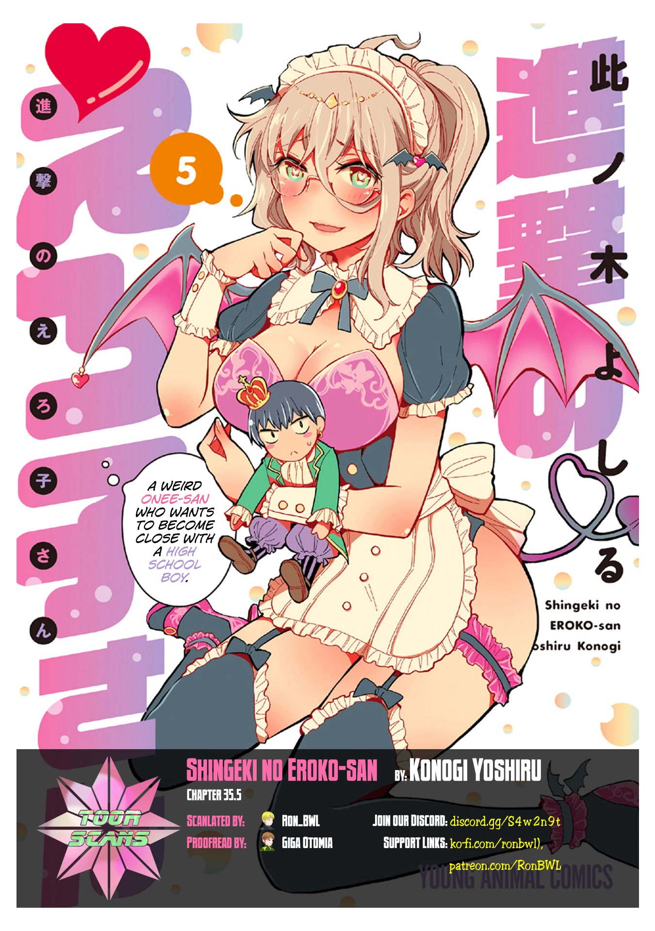 Shingeki no Eroko-san chapter 35.6 page 1