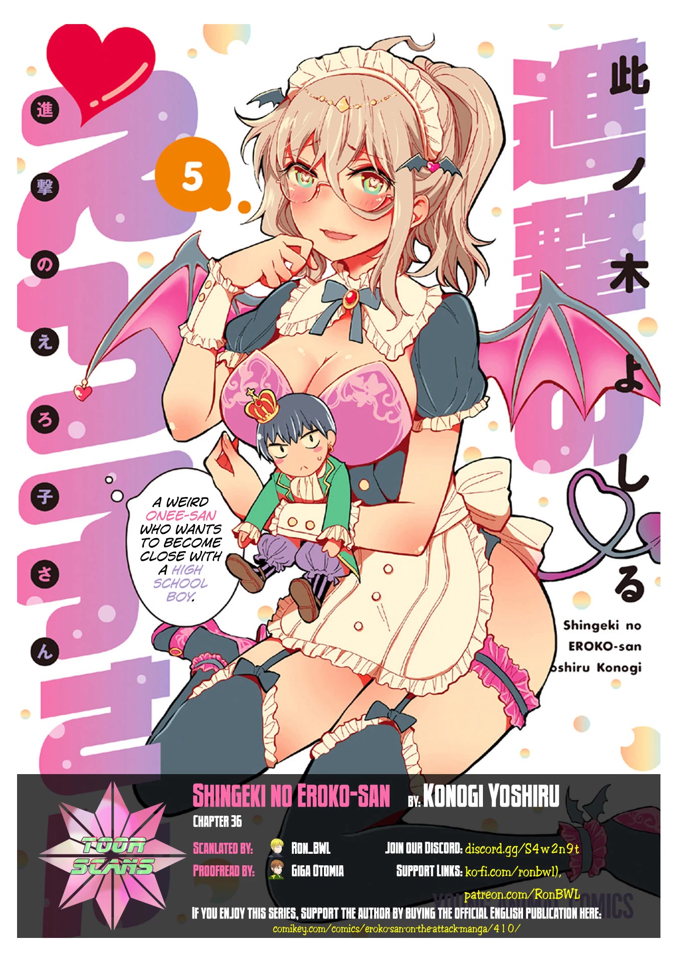 Shingeki no Eroko-san chapter 36 page 1