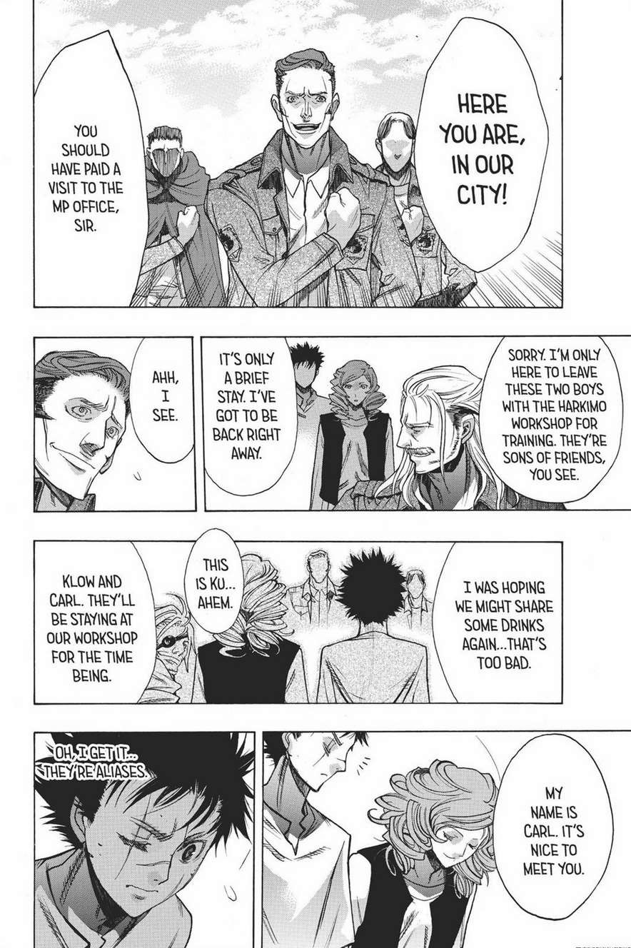 Shingeki no Kyojin Before the Fall chapter 16 page 19