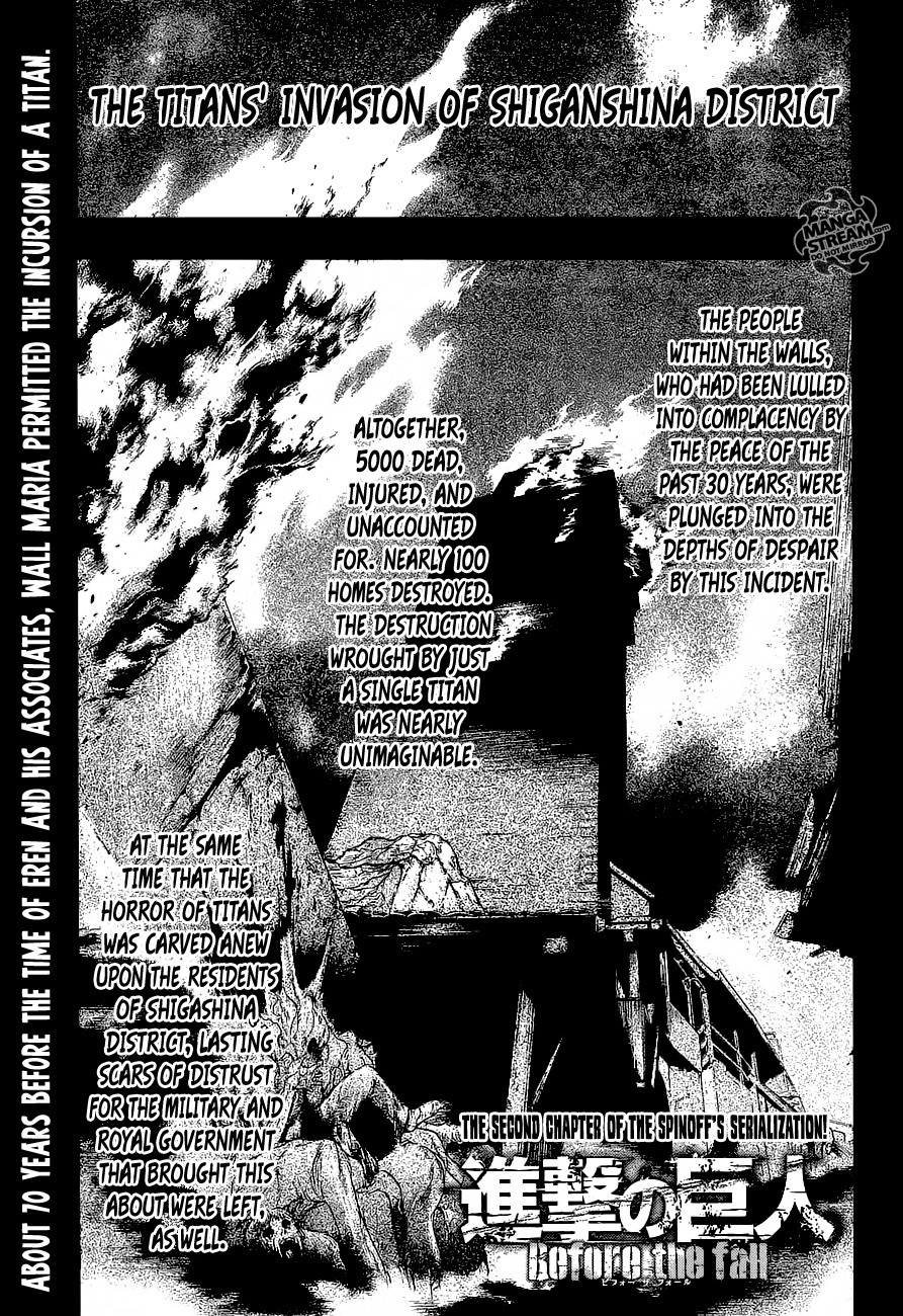 Shingeki no Kyojin Before the Fall chapter 2 page 2