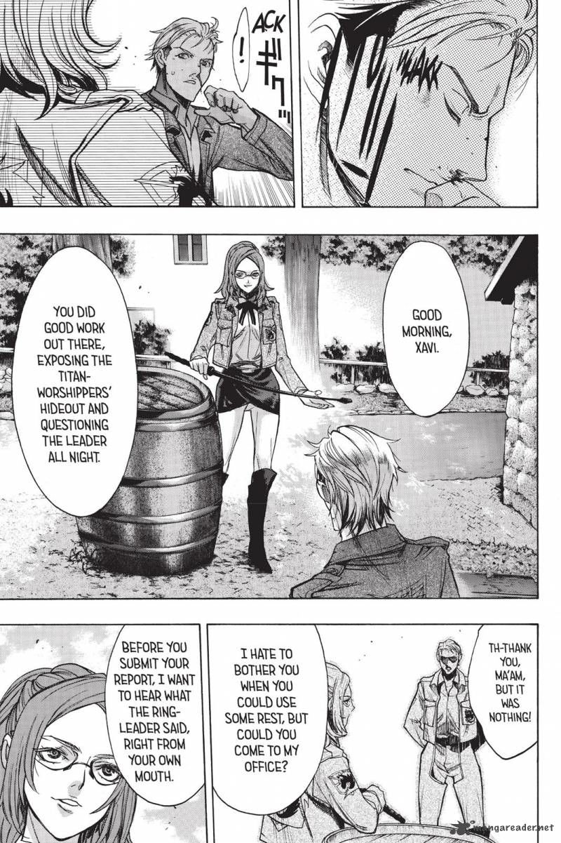 Shingeki no Kyojin Before the Fall chapter 21 page 22