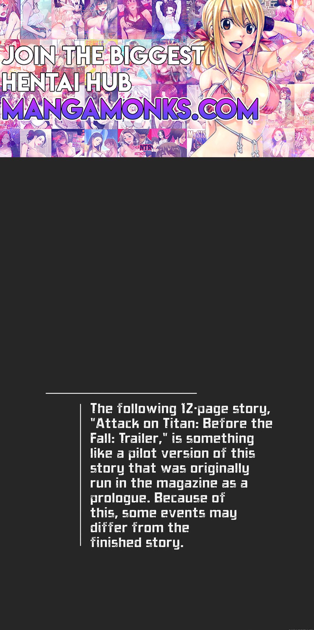 Shingeki no Kyojin Before the Fall chapter 3.5 page 1