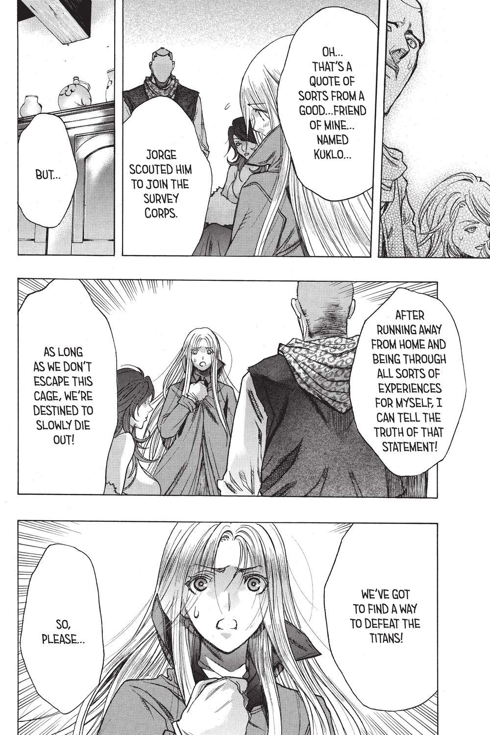 Shingeki no Kyojin Before the Fall chapter 35 page 22