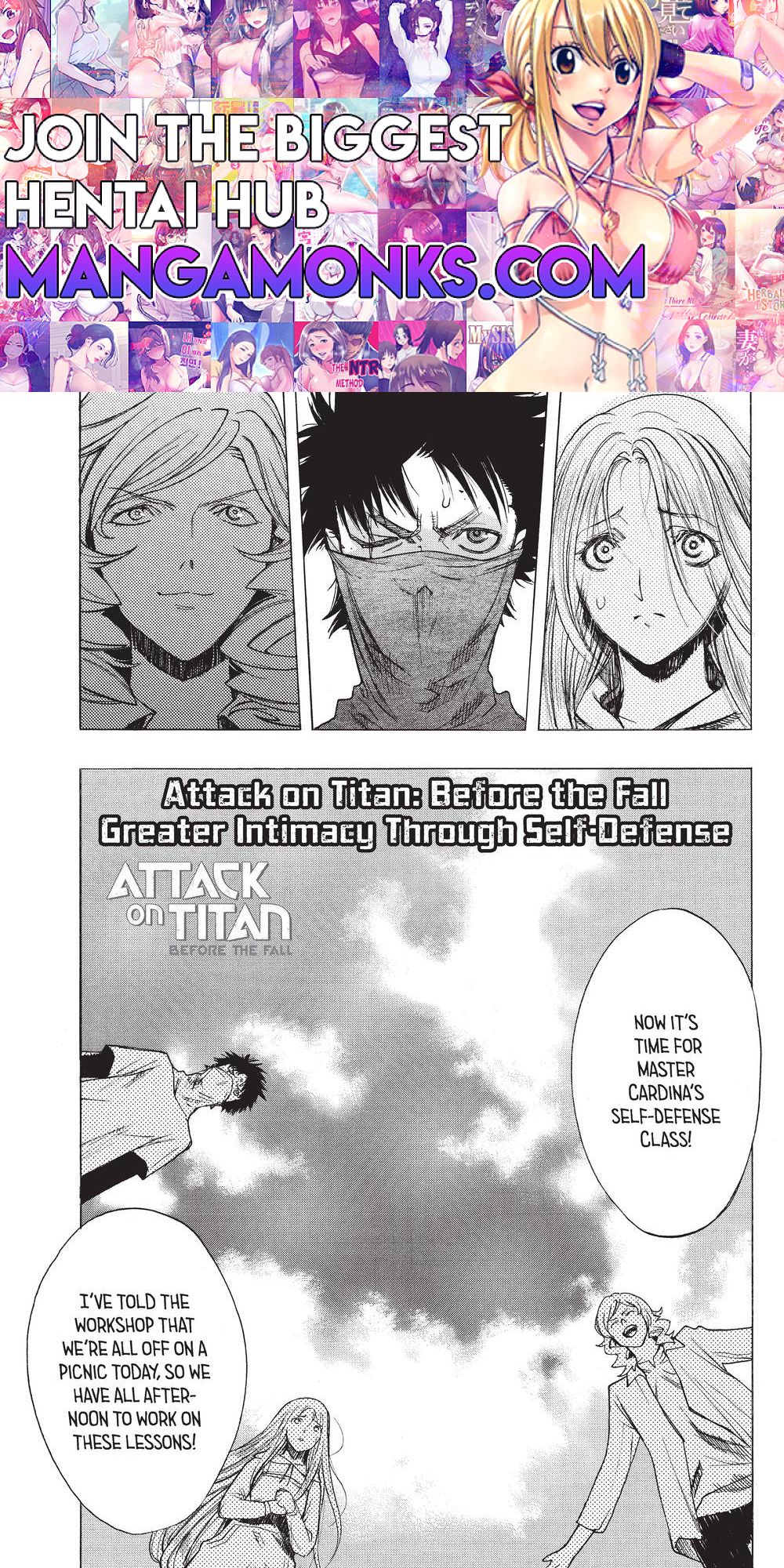 Shingeki no Kyojin Before the Fall chapter 36.5 page 1