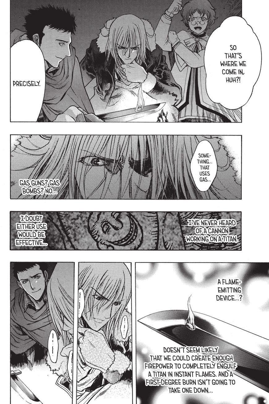 Shingeki no Kyojin Before the Fall chapter 36 page 34