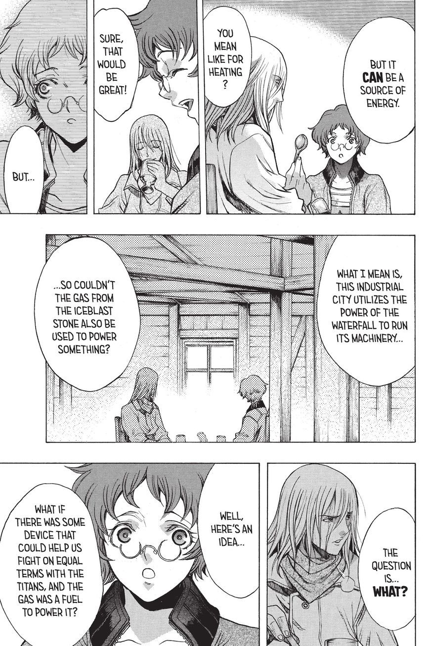 Shingeki no Kyojin Before the Fall chapter 36 page 39