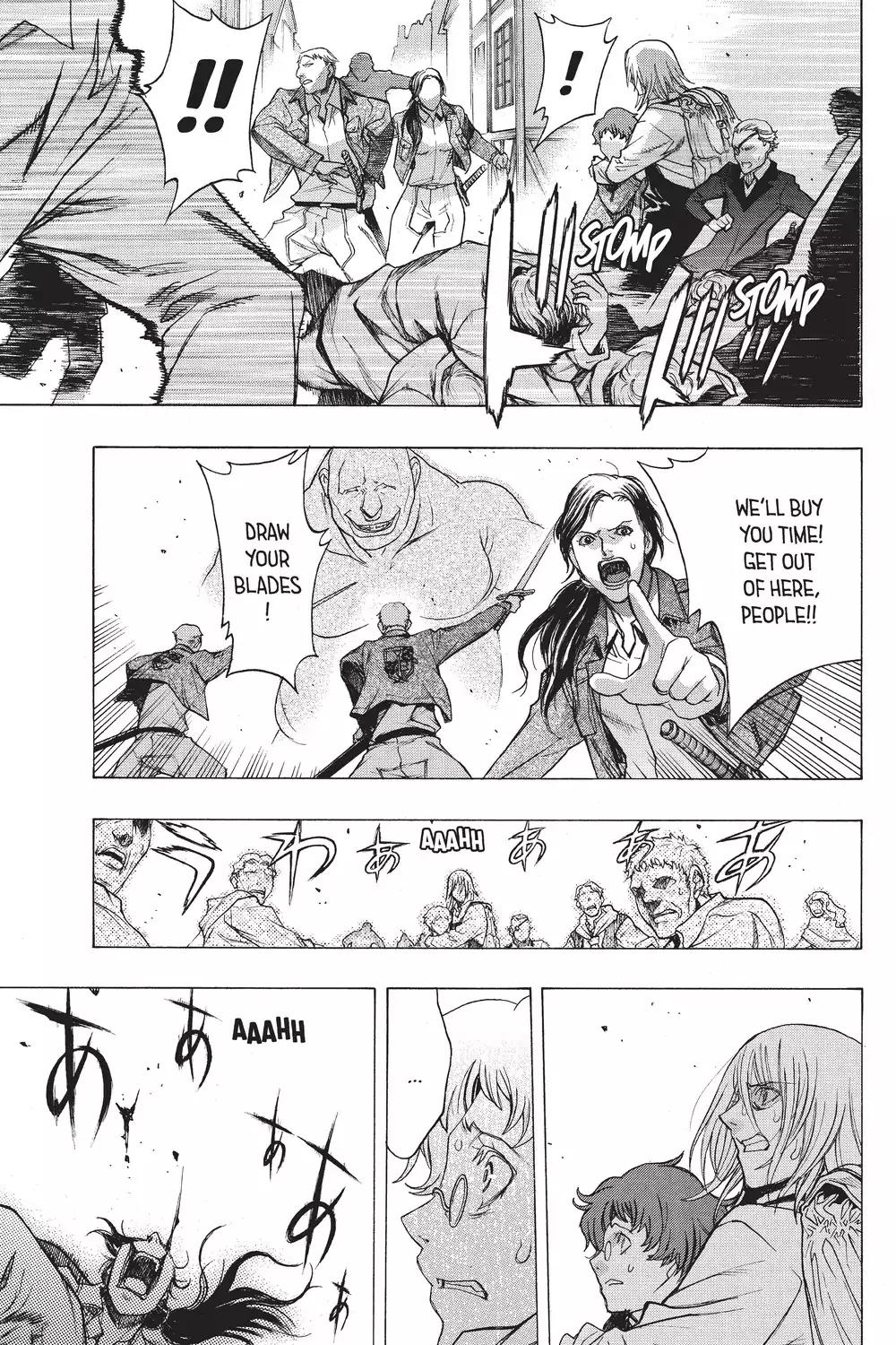 Shingeki no Kyojin Before the Fall chapter 37 page 40