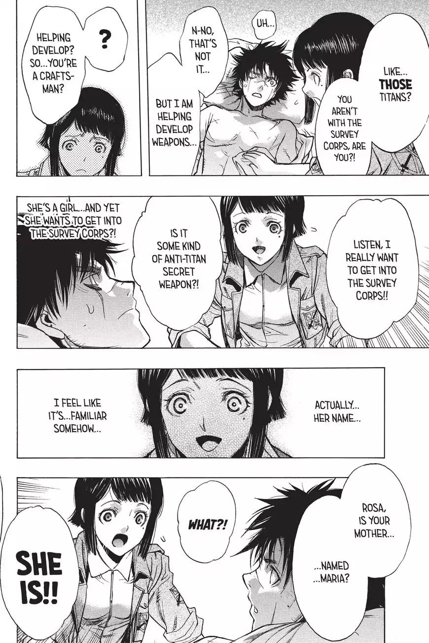 Shingeki no Kyojin Before the Fall chapter 40 page 16