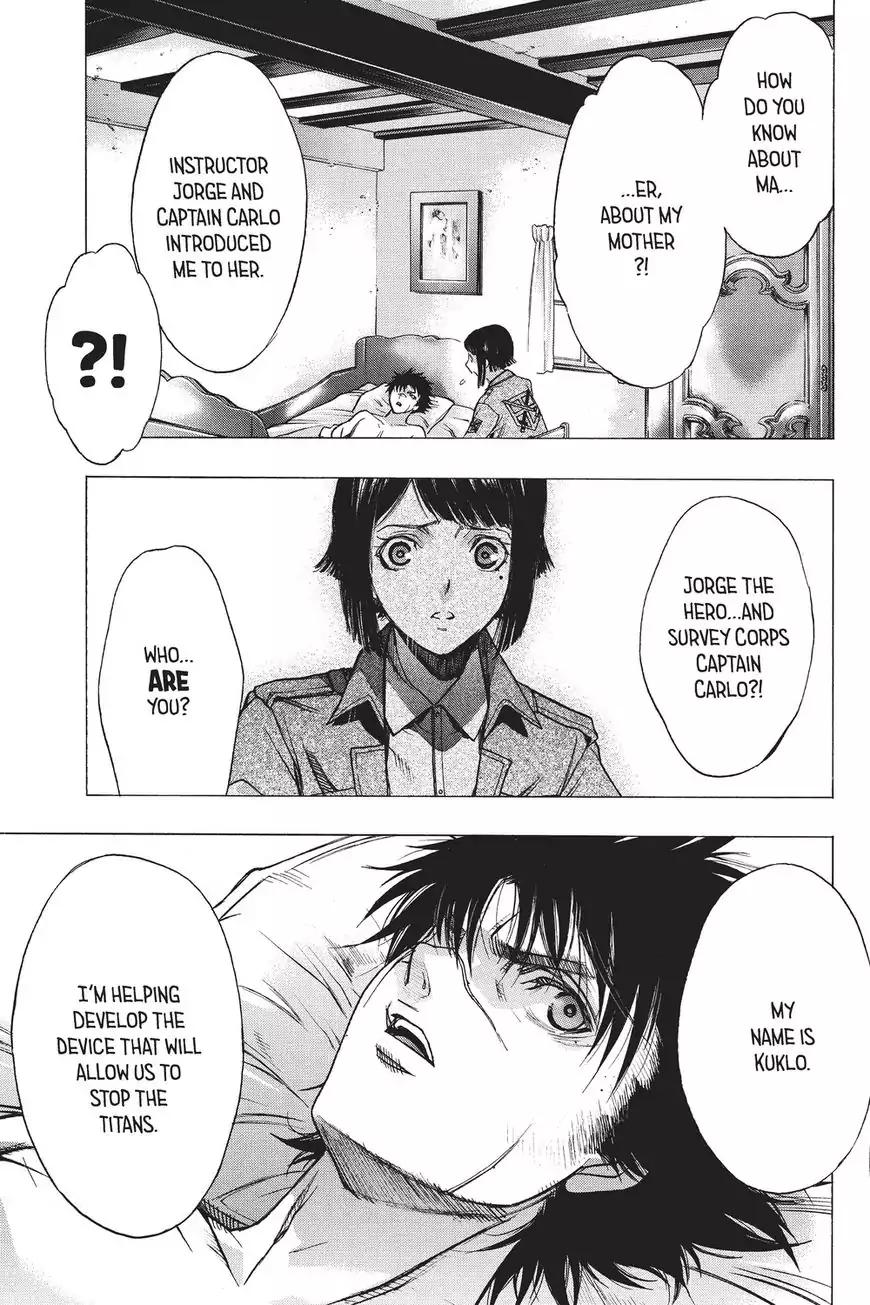 Shingeki no Kyojin Before the Fall chapter 40 page 17